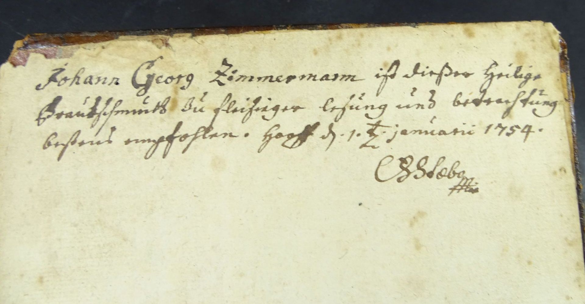 "Der Hl. Hochzeitsschmuck der Brautgäste.." 1732, Alters-u. Gebrauchsspure- - -22.61 % buyer's - Bild 4 aus 8