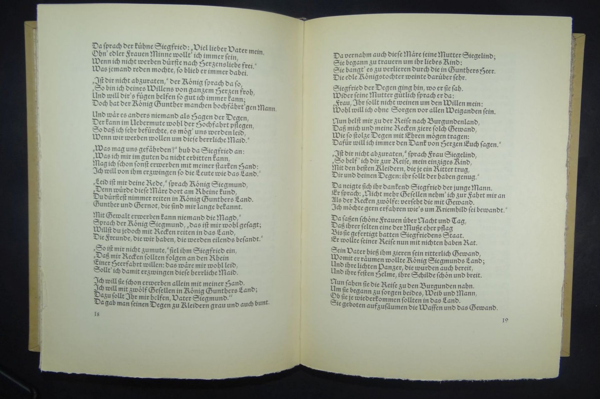 Das Nibelungen Lied - Richard Wagner Gedächtnisausgabe, 1940, für Elly Kellner, gut erhalten, mit - Bild 7 aus 9