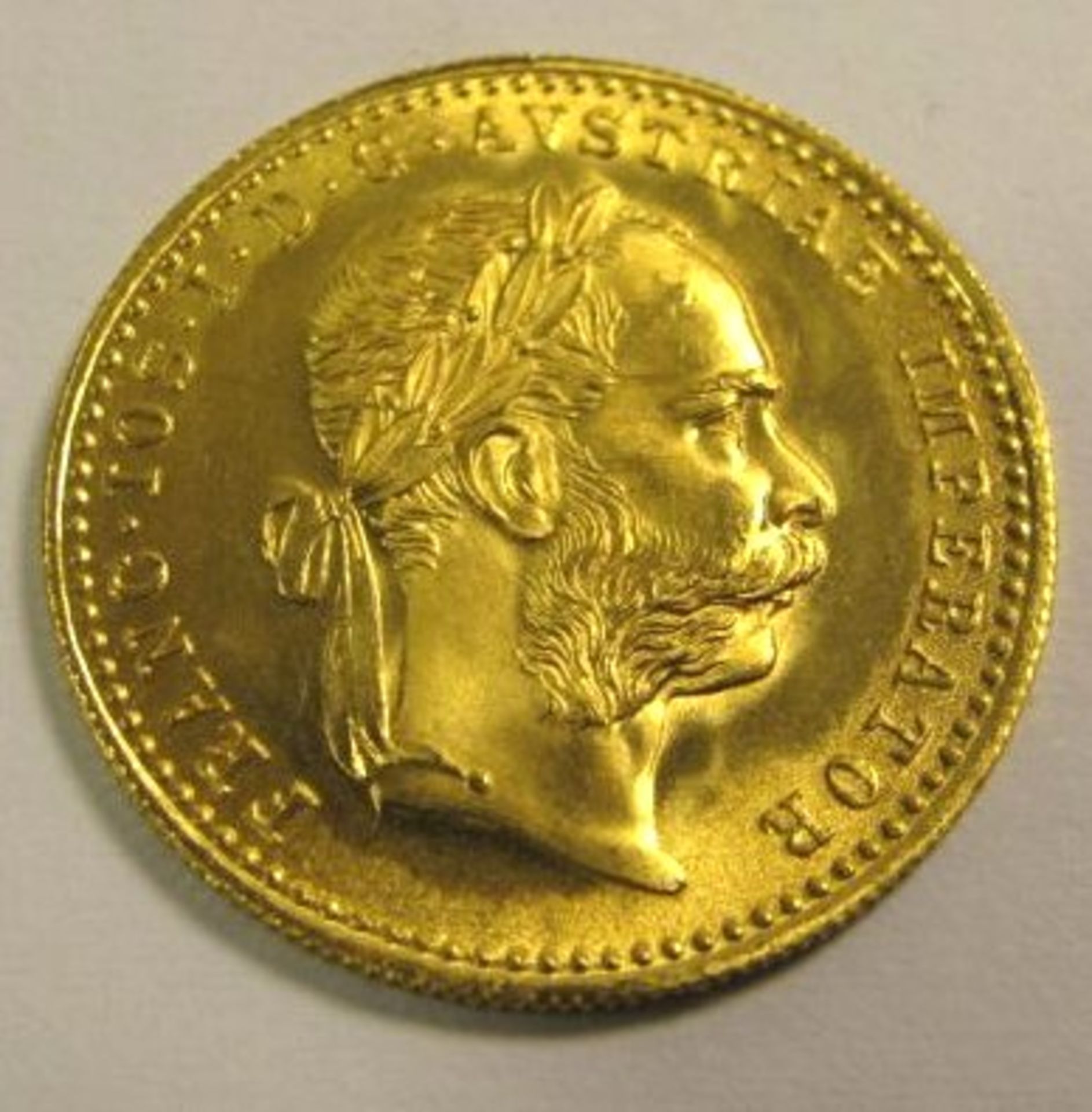 Münze, Österreich, 1 Dukat, 1915, Nachprägung, 986 GG. 3,4- - -22.61 % buyer's premium on the hammer