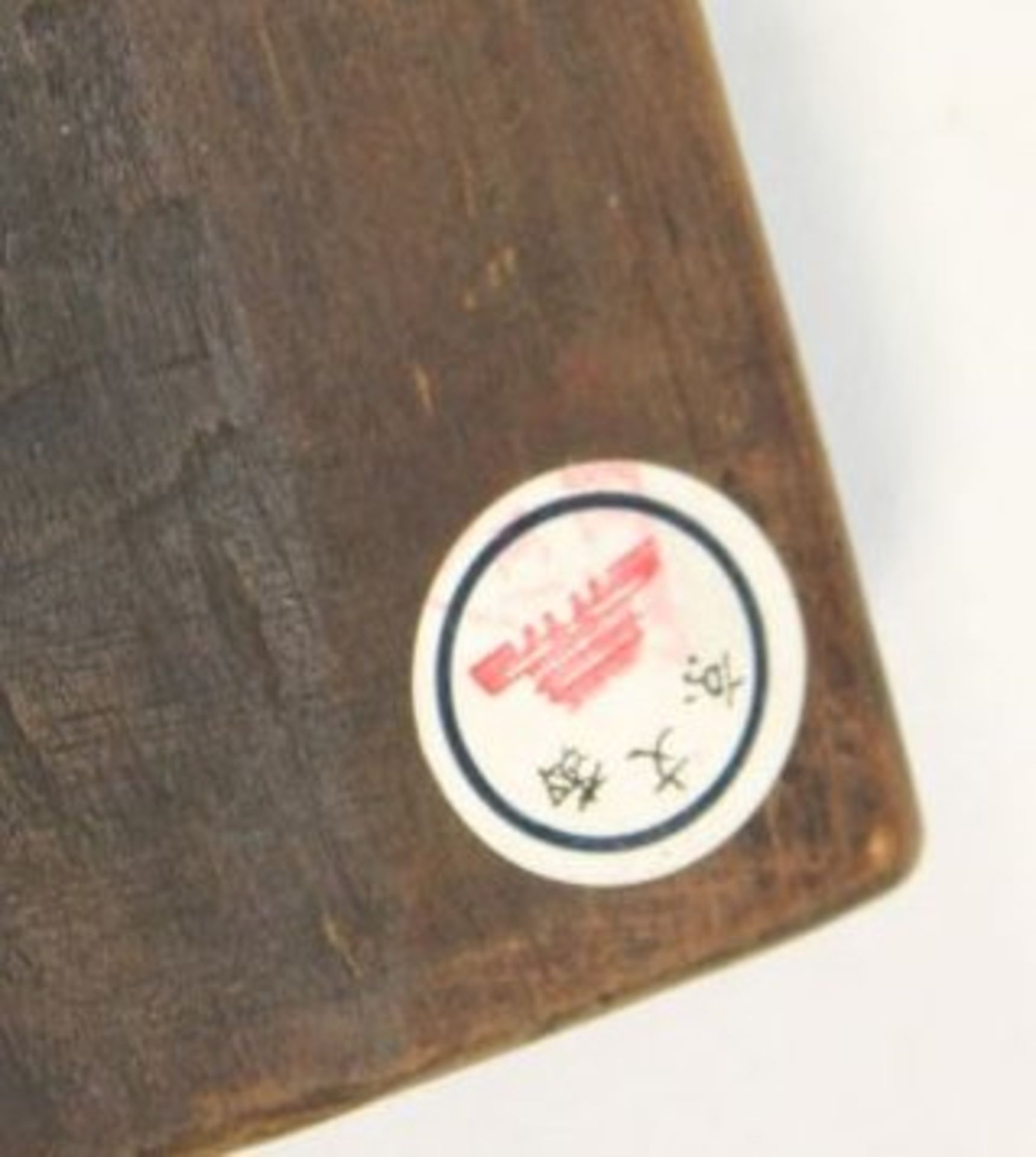 alter chinesischer Druckstock, Holz, beidseitig chinesische Schriftzeichen, 23 x 35cm.- - -22.61 % - Bild 5 aus 5