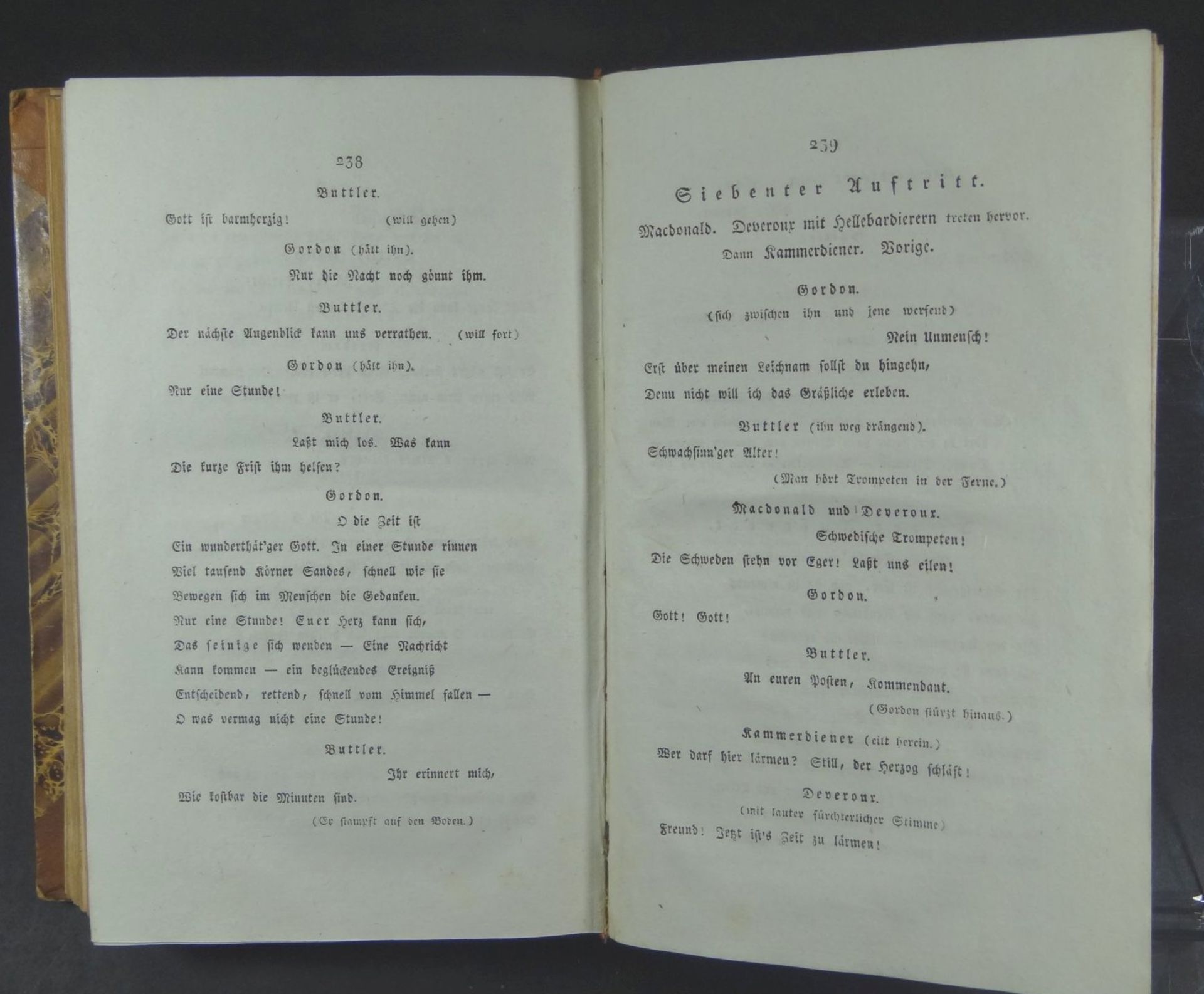 Fr. Schiller "Wallenstein-ein dramatisches Gedicht" in zwei Theilen in einem Band, Erstausgabe 1800, - Bild 6 aus 6