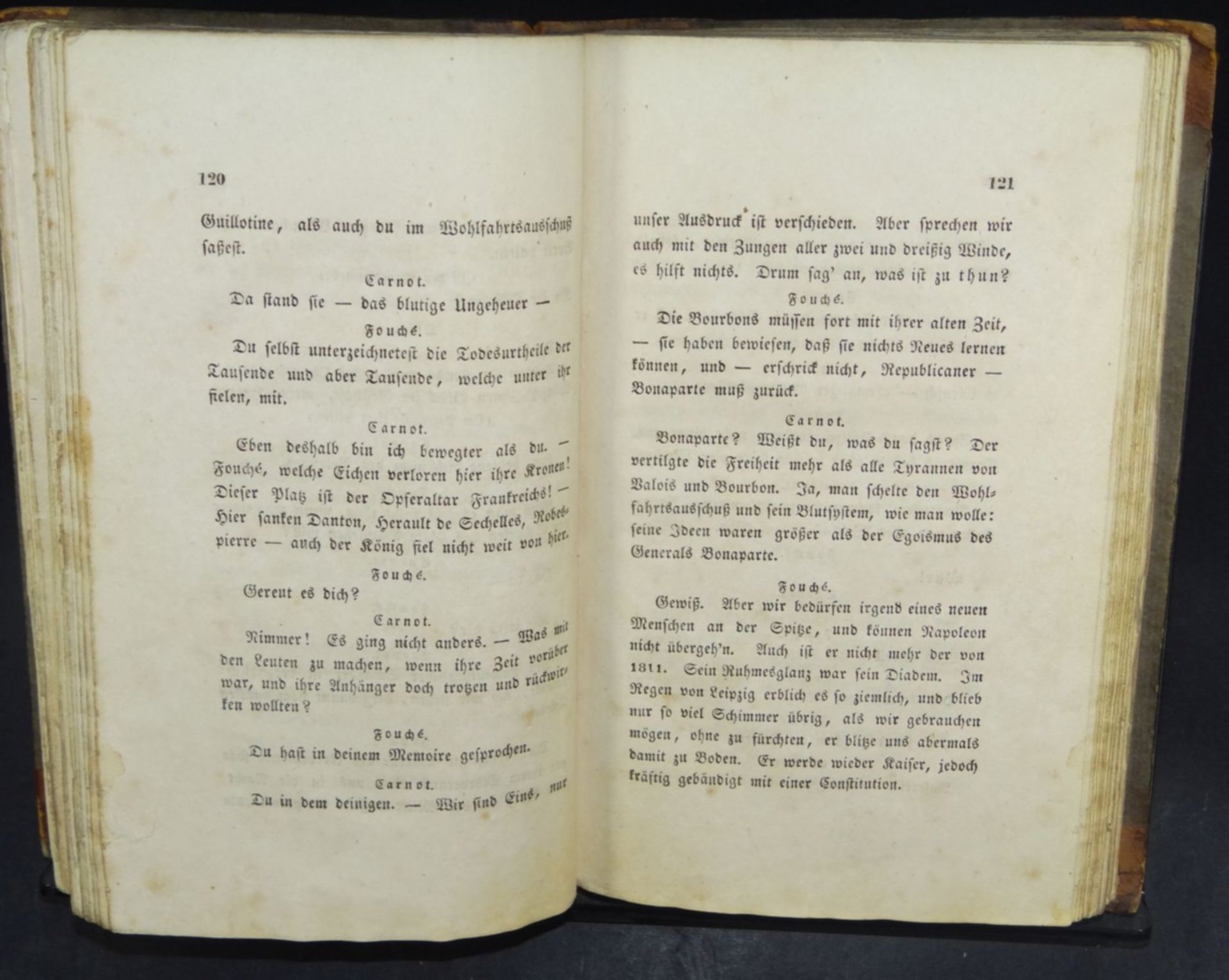 Grabbe "Napoleon oder die 100 Tage" Theaterstück, 1831, 322 S. Kl.-8°. Pbd. d. Zt. Erstausga- - - - Bild 5 aus 7