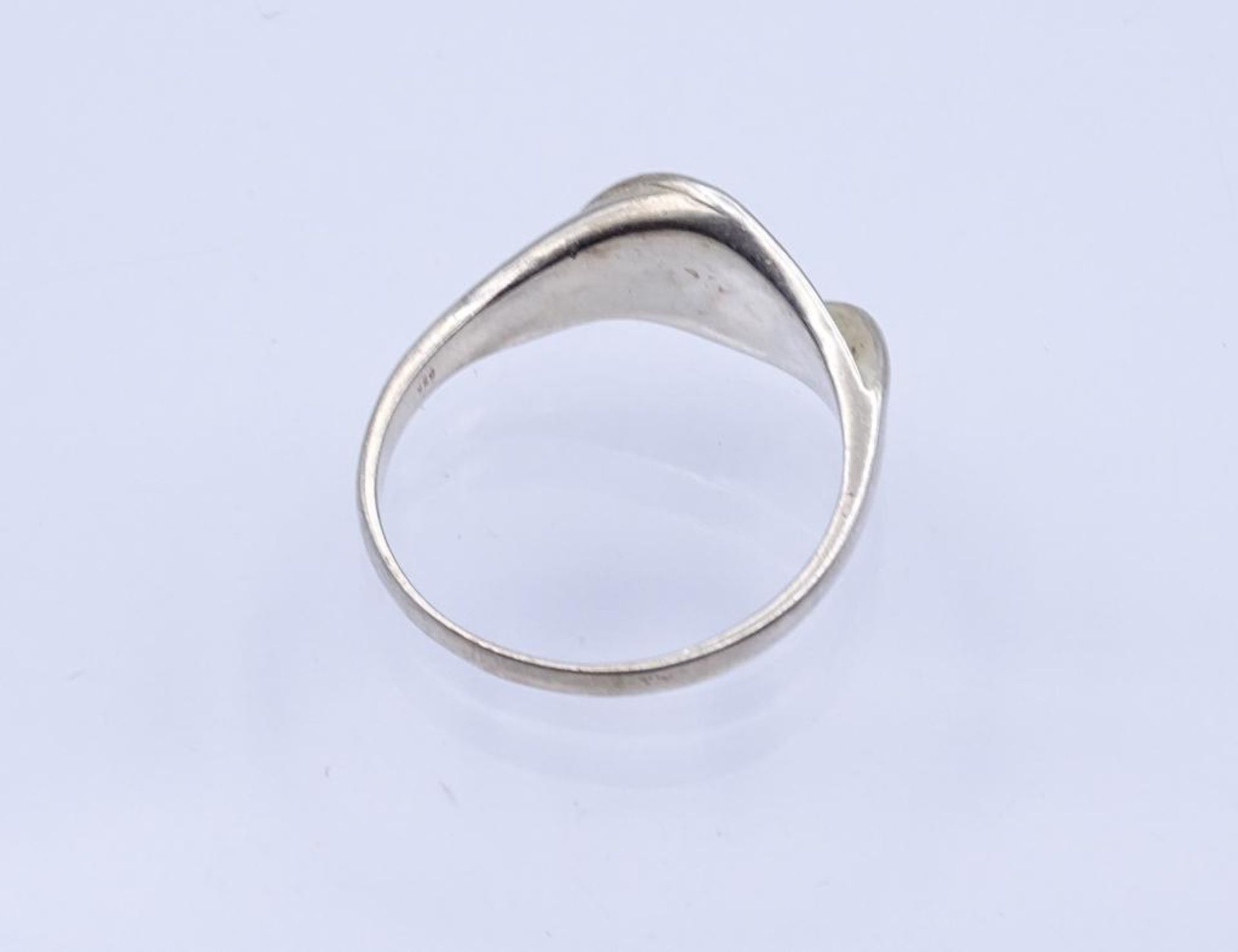 Sterling Silber Ring, Silber 925/000, 3,7gr., RG 64- - -22.61 % buyer's premium on the hammer - Bild 3 aus 3