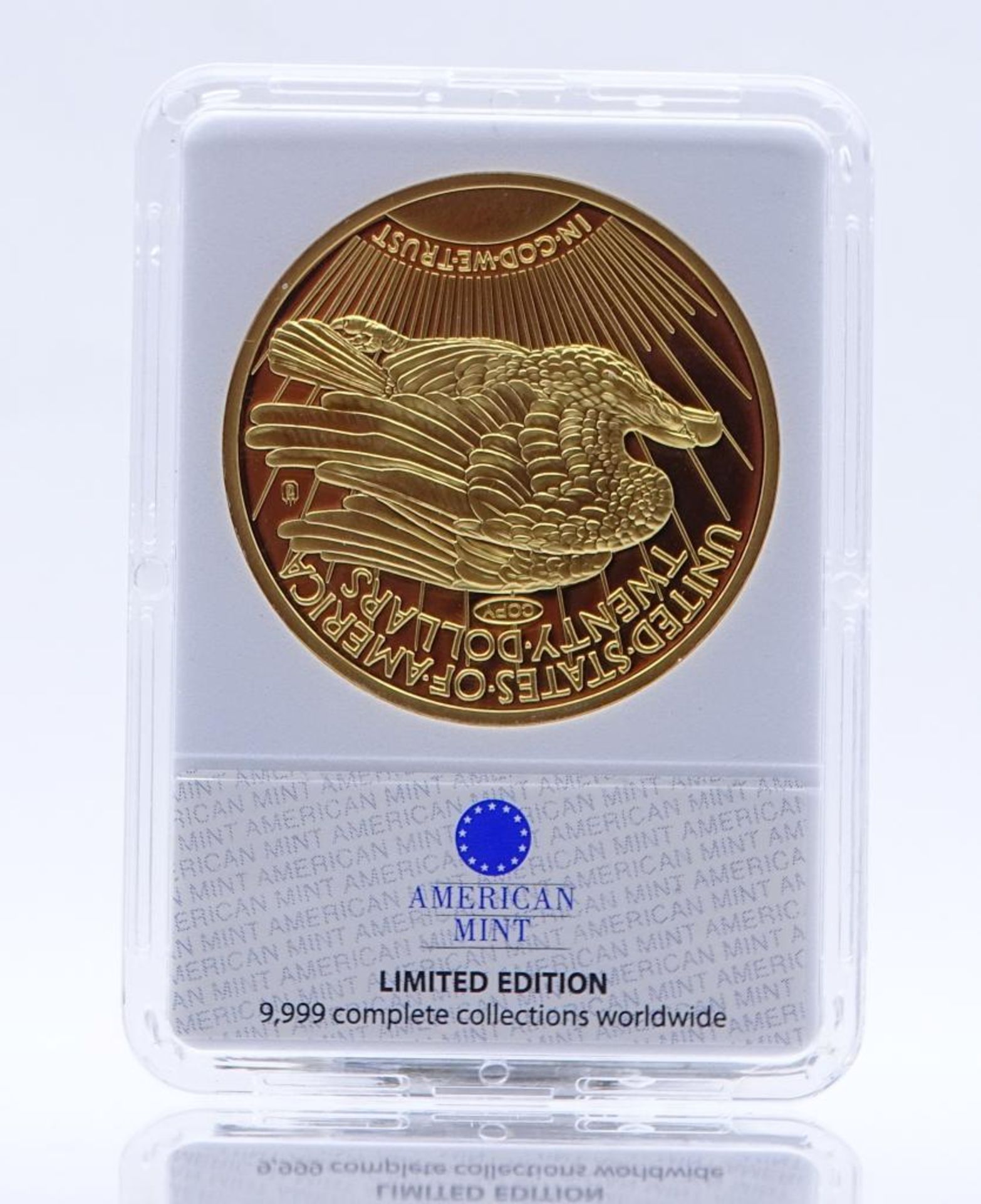Nachprägung: 25 Dollar Gold doublé Eagle 1933,O- - -22.61 % buyer's premium on the hammer priceVAT - Bild 2 aus 2