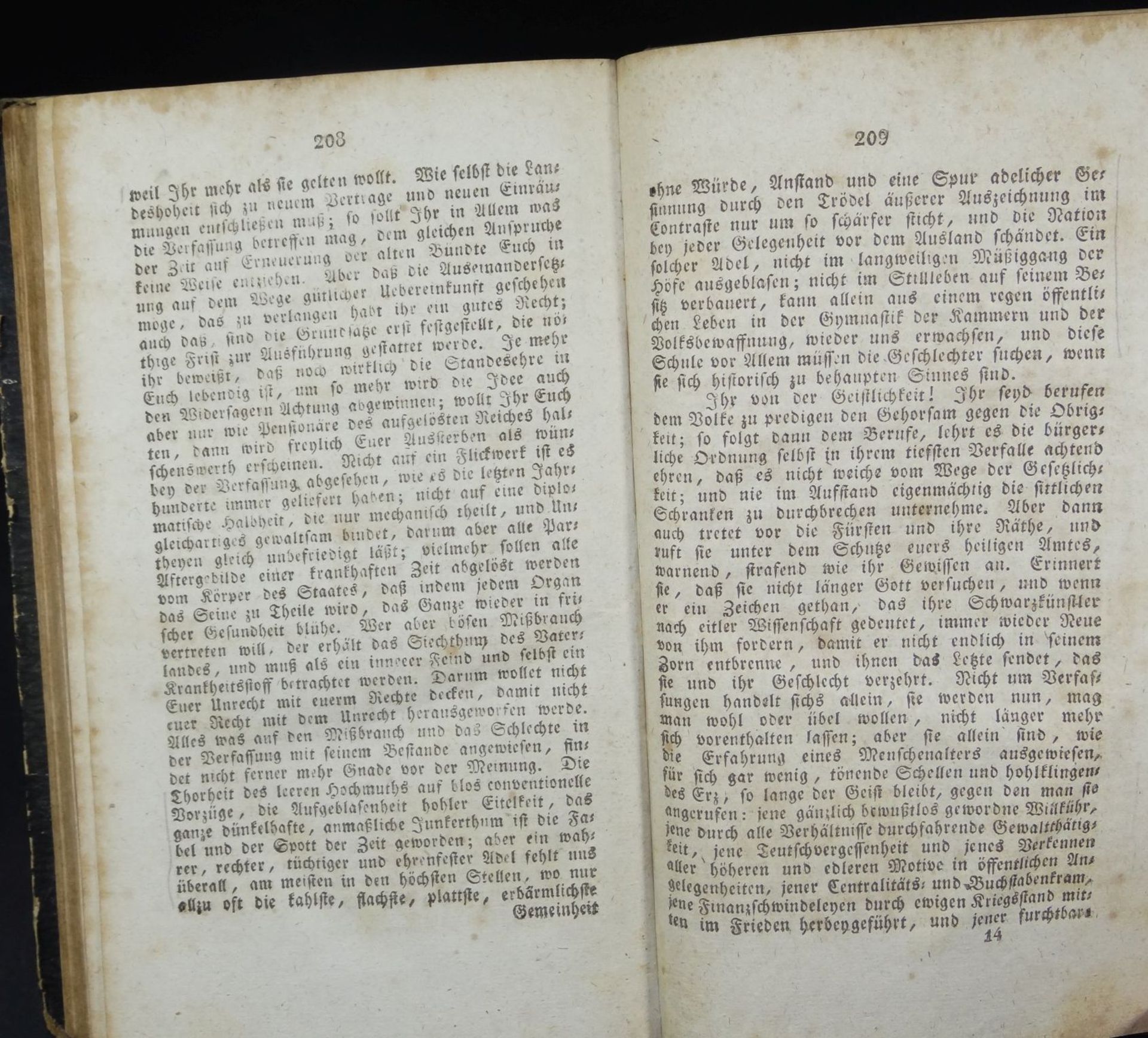 Görres, J. (Johann Joseph v.)Teutschland und die Revolution. Hölscher (Vlg.), 212 Seiten, - Bild 6 aus 6