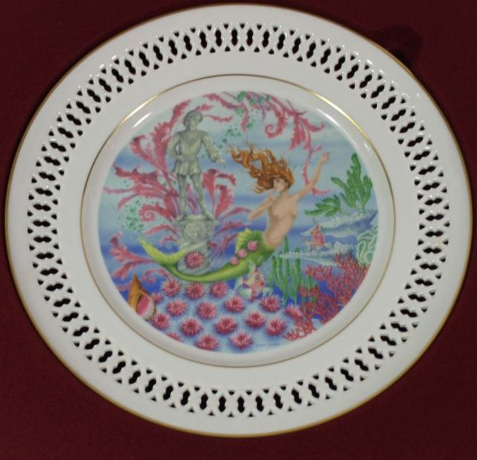 zurückgezogen / withdrawn---6x Märchenteller, Bing und Gröndahl, The Hans Christian Andersen Plate - Bild 6 aus 7