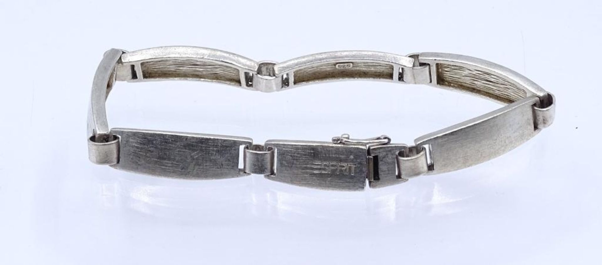 "Esprit", Armband, Sterling Silber 925/000,L- 20cm, b- 8,6mm, 25,1gr.- - -22.61 % buyer's premium on - Bild 2 aus 3