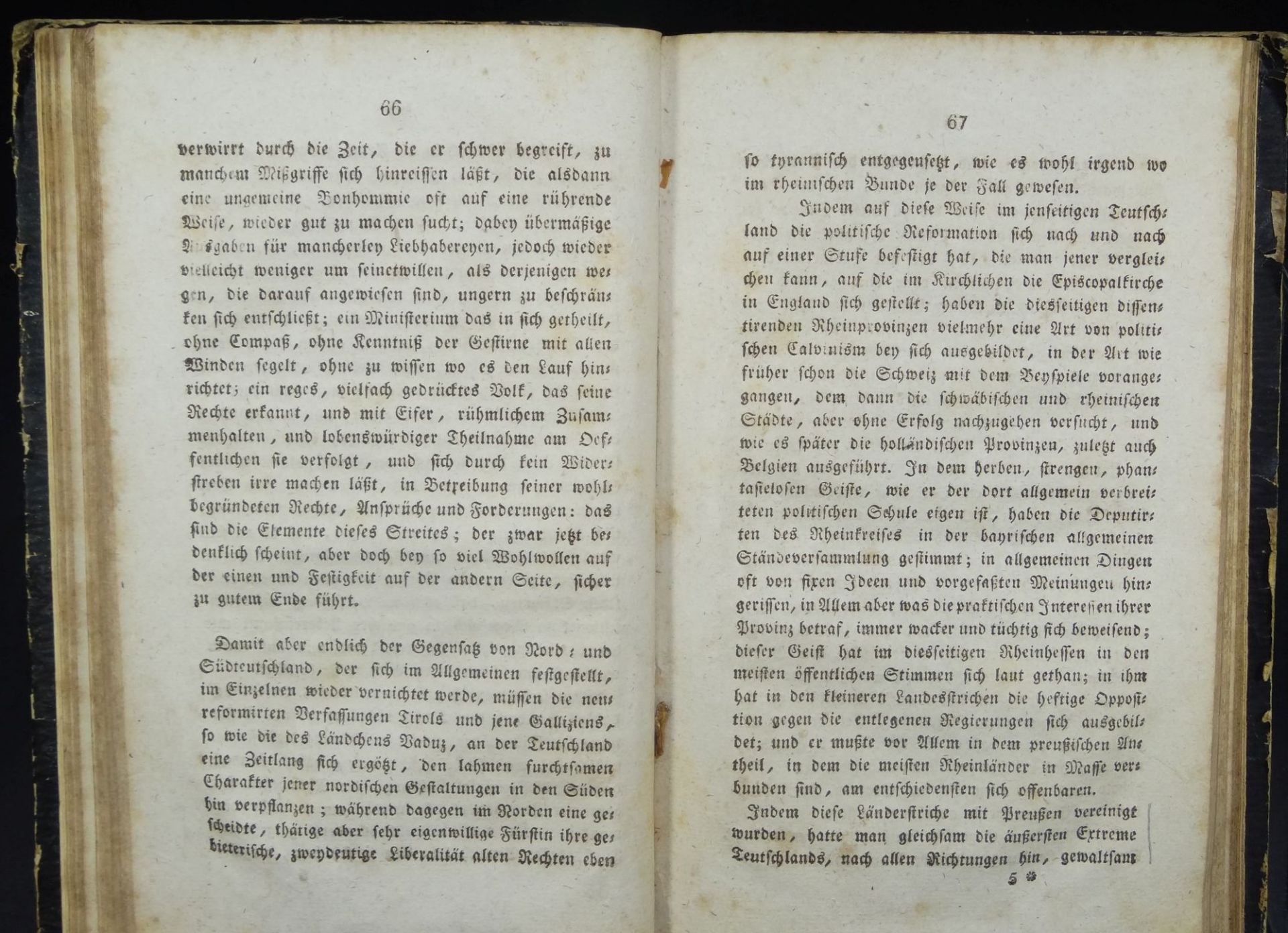 Görres, J. (Johann Joseph v.)Teutschland und die Revolution. Hölscher (Vlg.), 212 Seiten, - Bild 5 aus 6