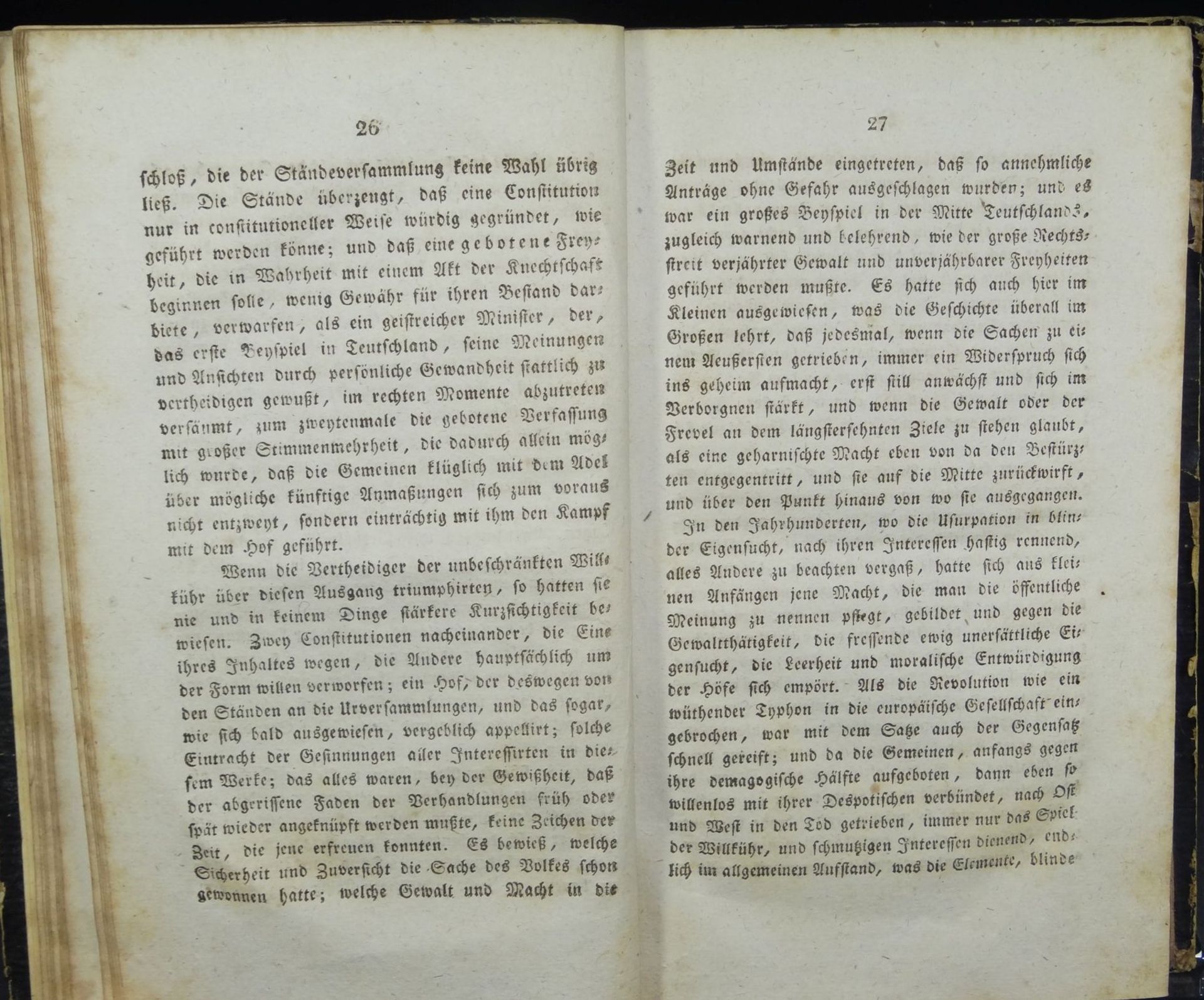 Görres, J. (Johann Joseph v.)Teutschland und die Revolution. Hölscher (Vlg.), 212 Seiten, - Bild 4 aus 6