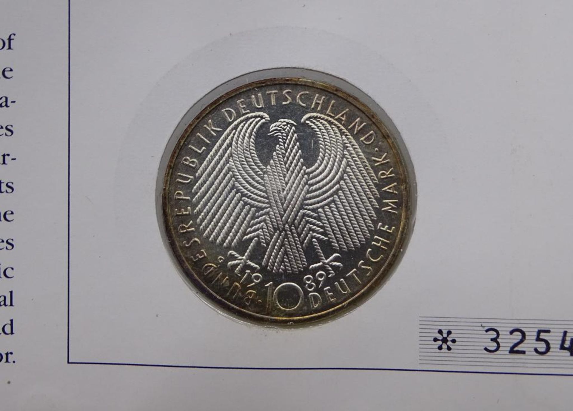 Konvolut Münzen/Medaillen,Silber, 10 Deutsche Mark,Gedenkmünze Küs- - -22.61 % buyer's premium on - Bild 3 aus 7