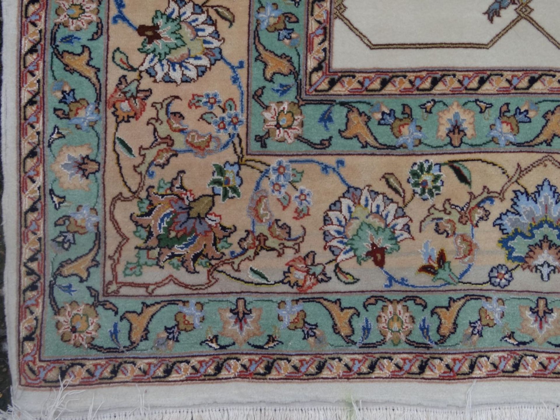 Orient-Teppich "Täbriz" Iran, 226x143 cm, guter Zustan- - -22.61 % buyer's premium on the hammer - Image 5 of 7