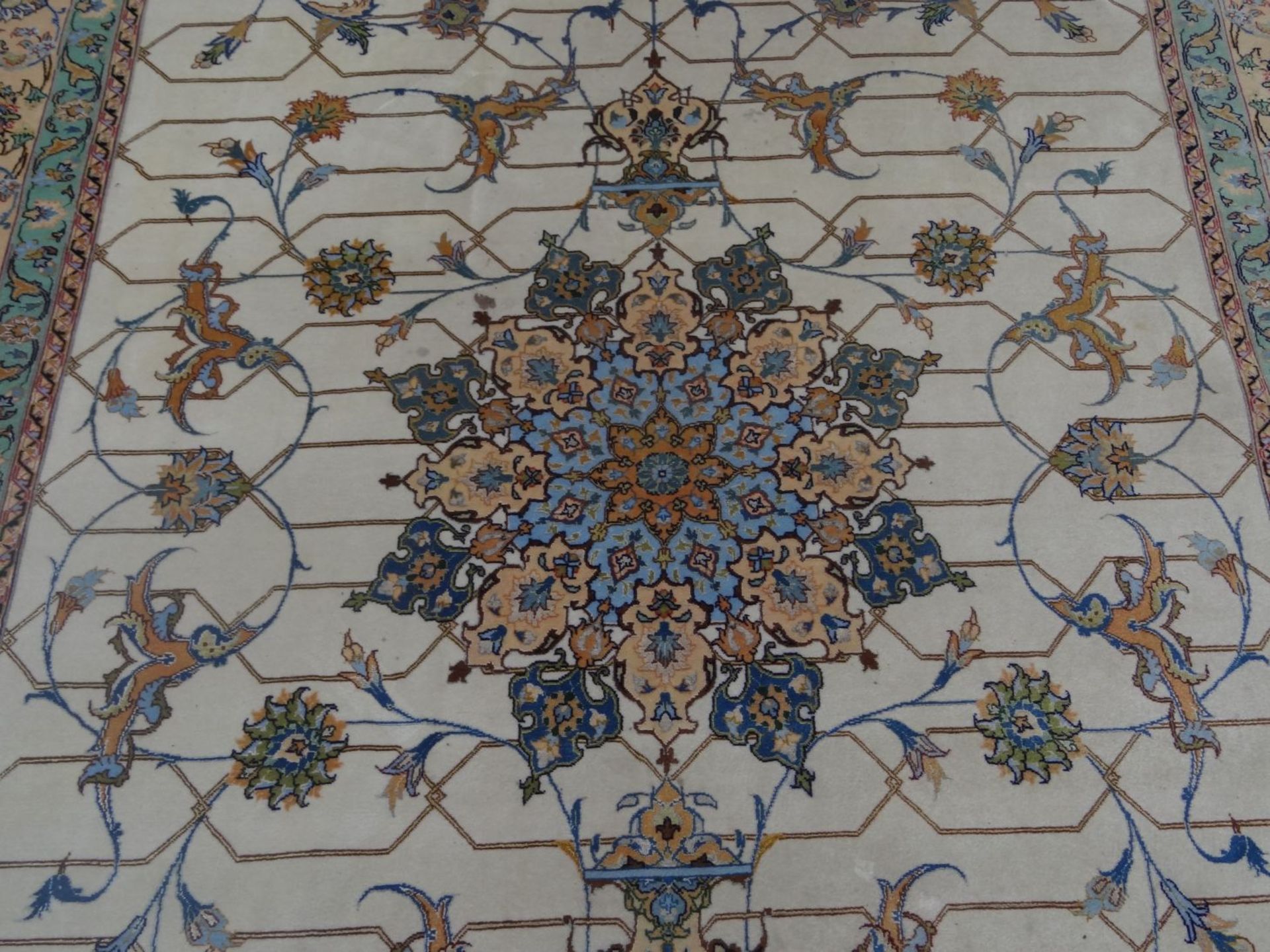 Orient-Teppich "Täbriz" Iran, 226x143 cm, guter Zustan- - -22.61 % buyer's premium on the hammer - Image 4 of 7