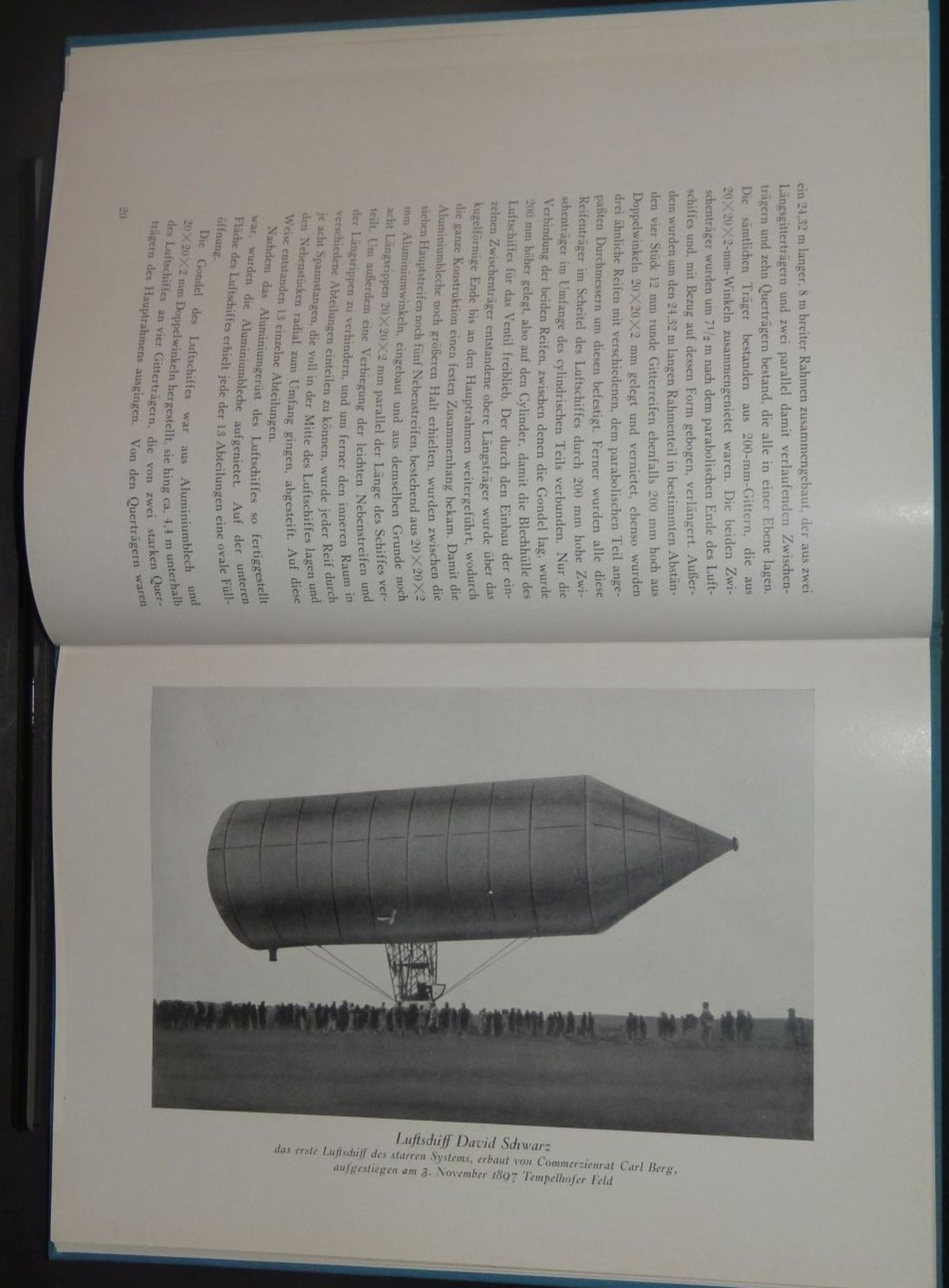 "Ein Beitrag zur Geschichte der Luftschiffahrt" 1953", David Schwarz, Carl Berg, Graf Zeppelin- - - - Bild 3 aus 5