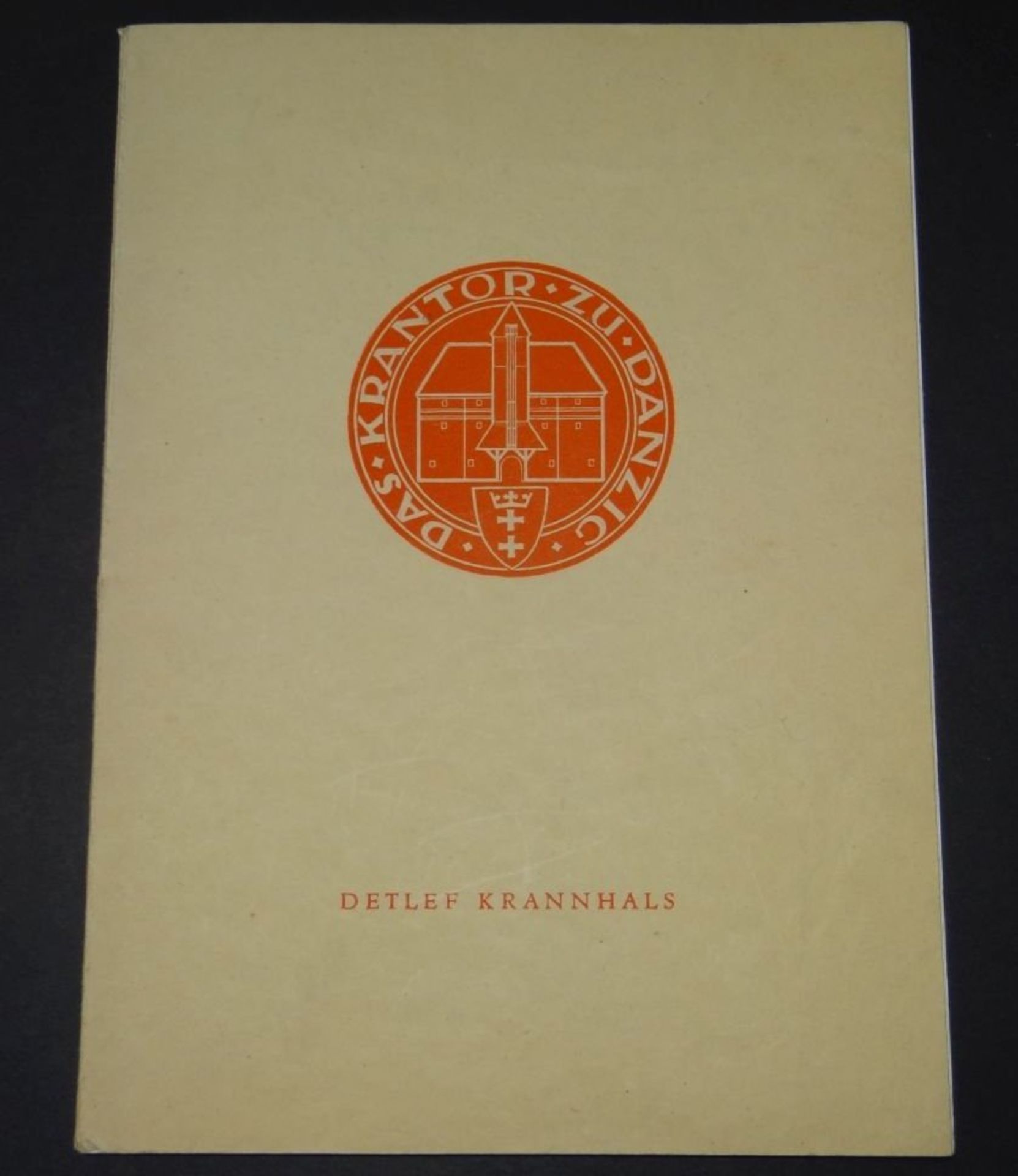 "Das Krantor zu Danzig" Bildband 1941- - -22.61 % buyer's premium on the hammer priceVAT margin