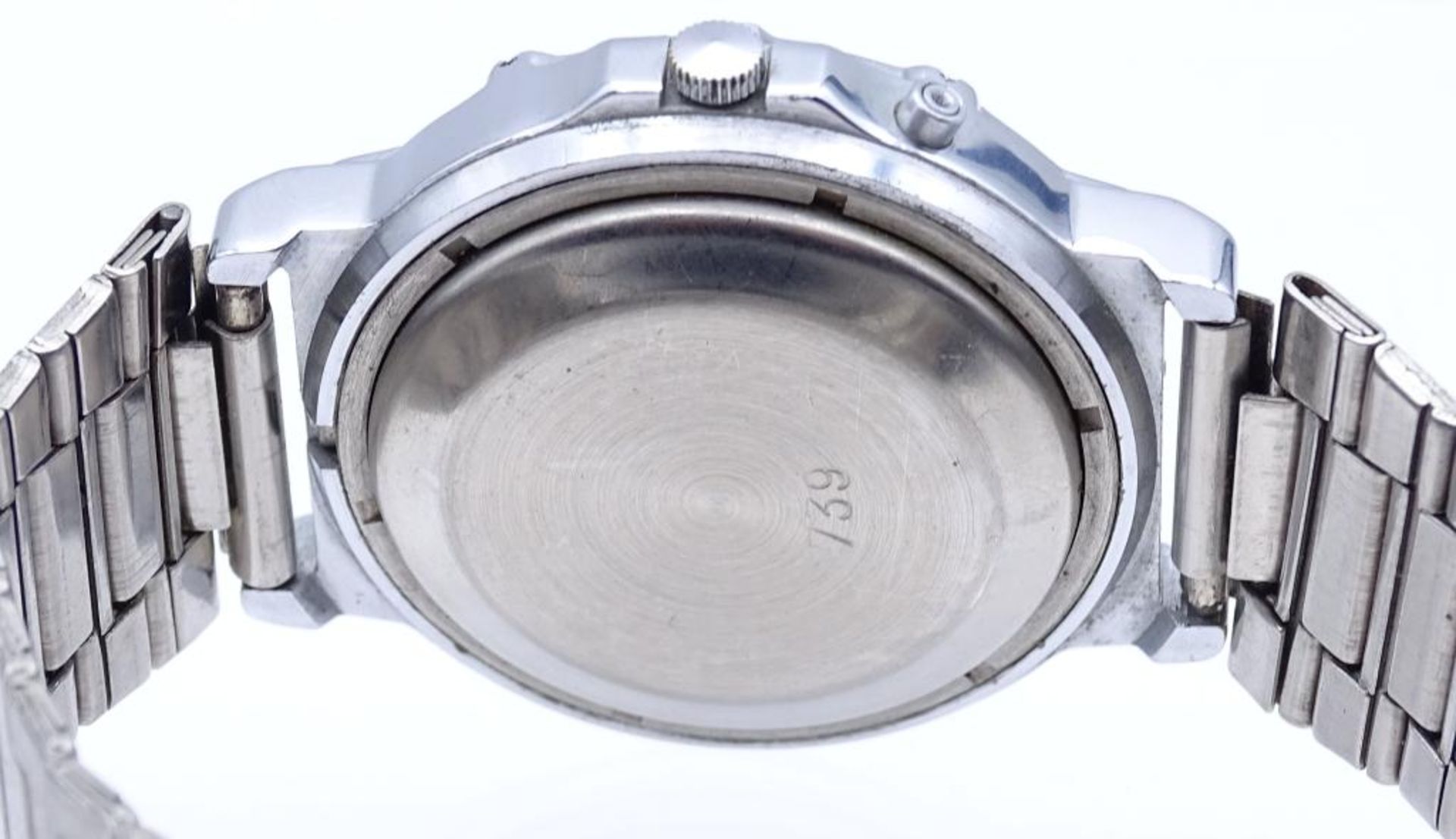 Russische Armbanduhr,automatic,Werk läuft,Edelstahl,Gehäuse 3,8- - -22.61 % buyer's premium on the - Bild 6 aus 6