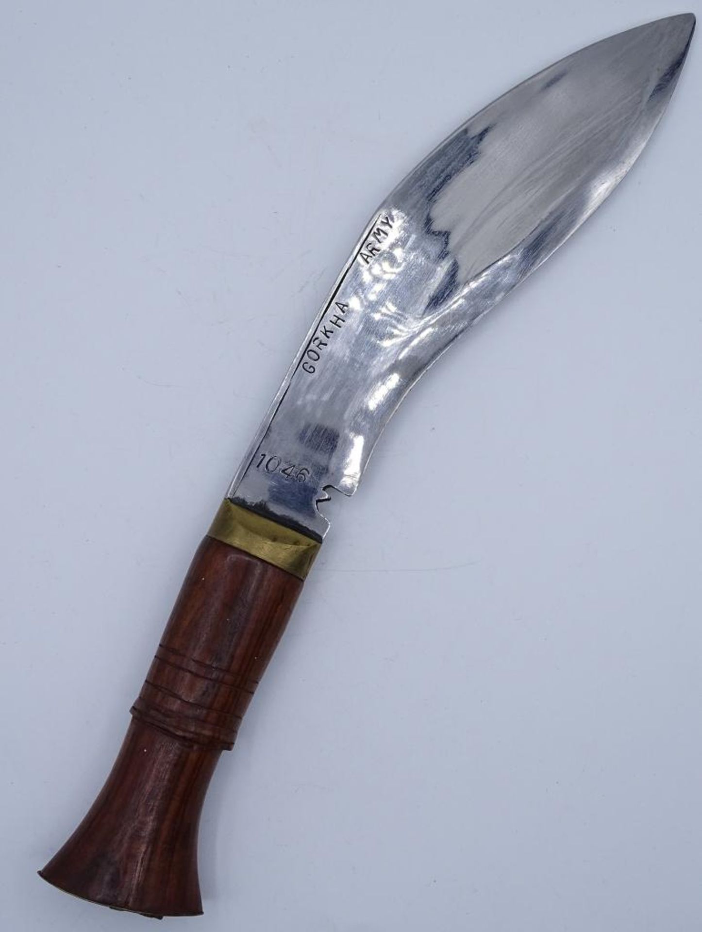 Gurkha Kukri Messer in Scheide,L- 33,5cm- - -22.61 % buyer's premium on the hammer priceVAT margin - Bild 2 aus 4