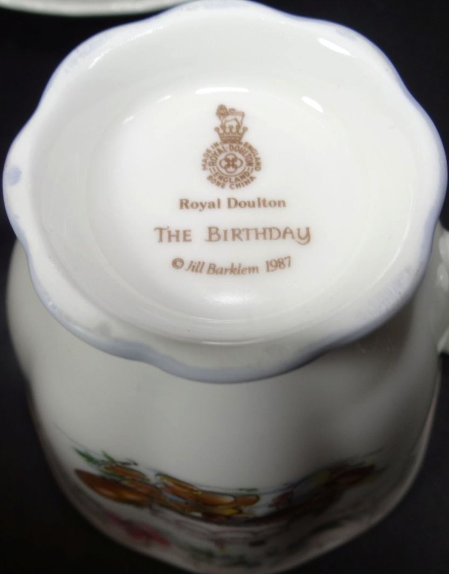 Kinder-Geburtstags-Tasse "Royal Doulton" mit Kindermotiven, beschriftet- - -22.61 % buyer's - Bild 5 aus 5
