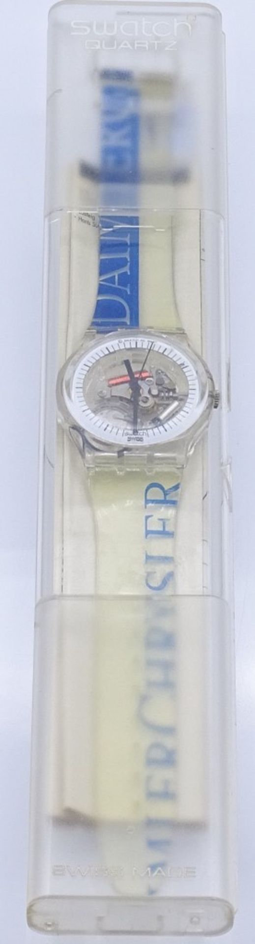 Armbanduhr "Swatch",1990, Quartz,OVP,Funktion nicht überprü- - -22.61 % buyer's premium on the - Bild 4 aus 4