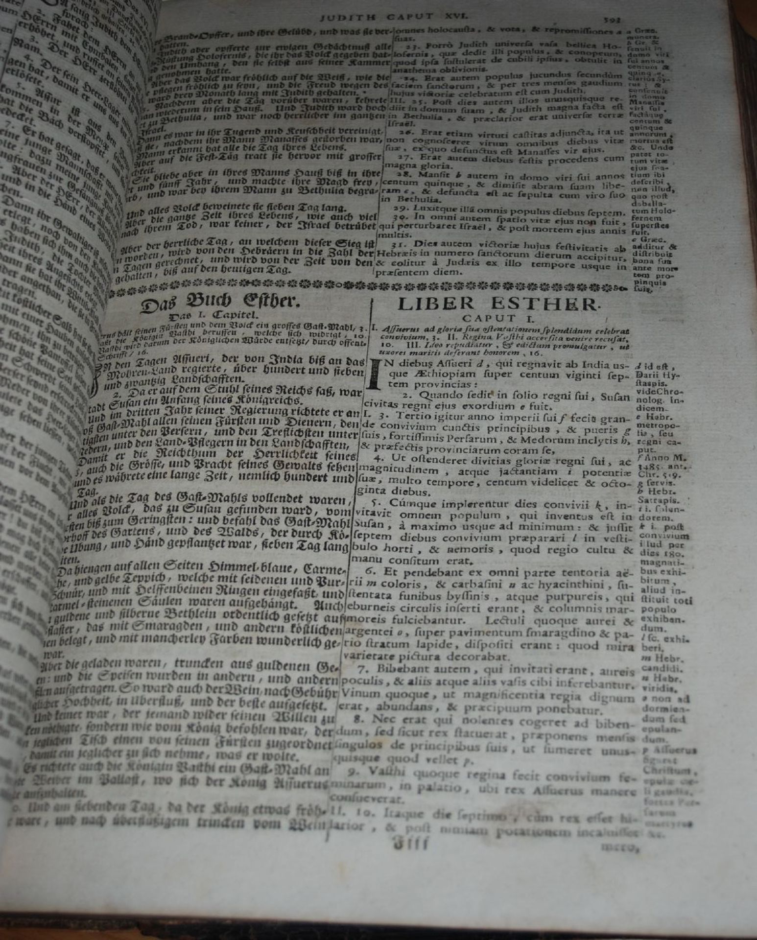 Bibel. - Erhard, Thoma Aq. Biblia Sacra vulgatae editionis . / Bibel oder Heilige Schrifft des Alten - Bild 6 aus 10