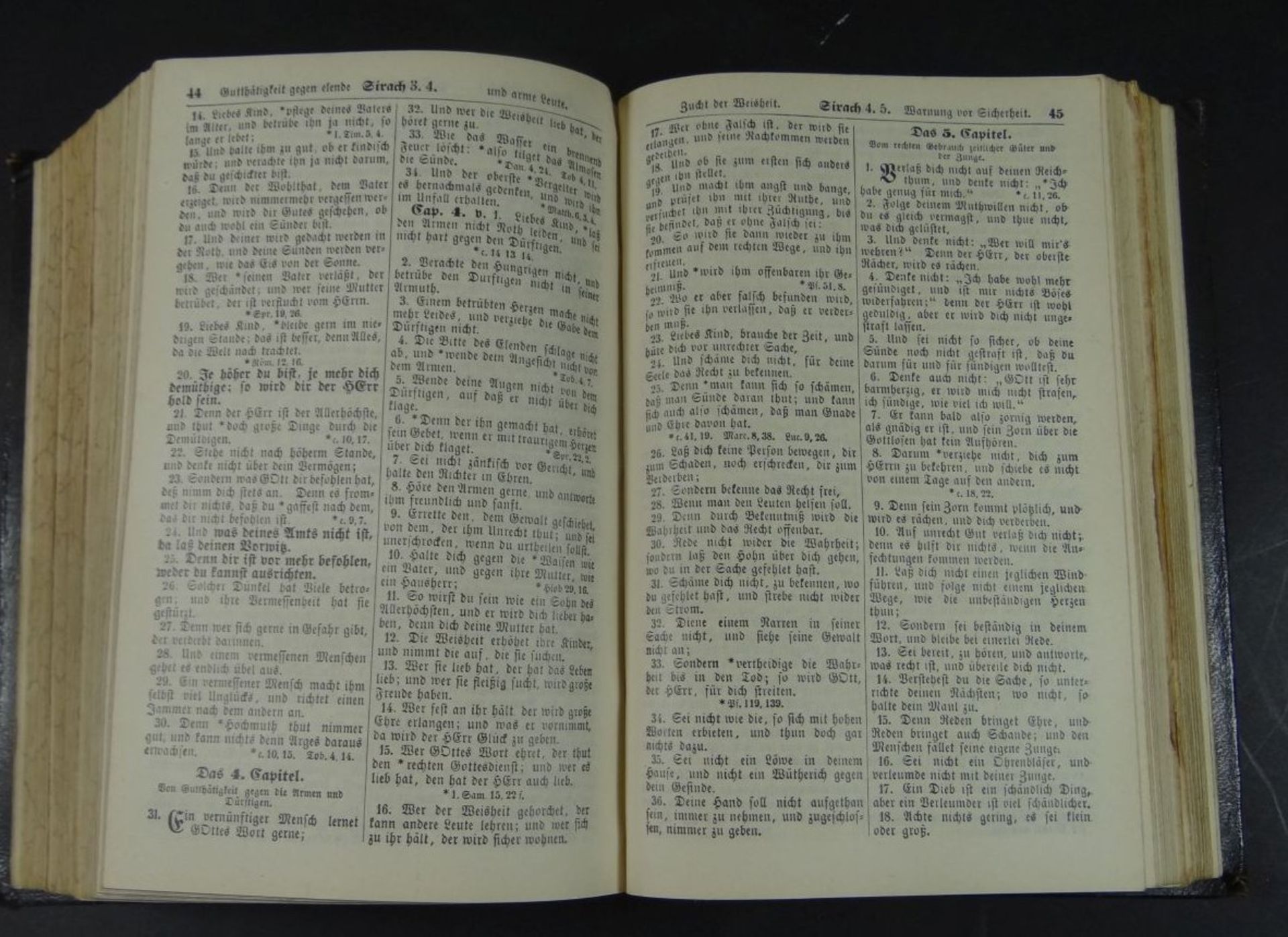 "Biblia" Die Hl. Schrift 1893, Halle, Alters-u. Gebrauchsspuren- - -22.61 % buyer's premium on the - Bild 5 aus 5