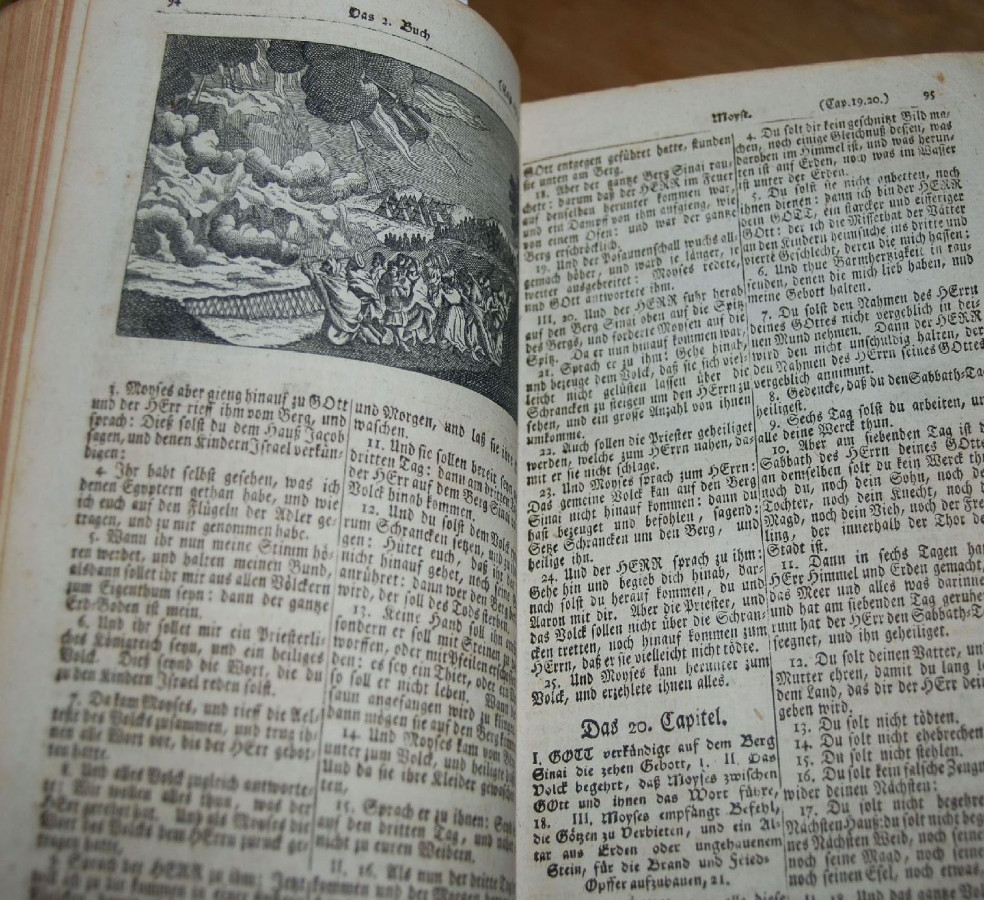 Biblia sacra oder die ganze Hl. Schrift, Nürnberg 1774, Ledereinband der Zeit, illustriert, guter - Bild 5 aus 8