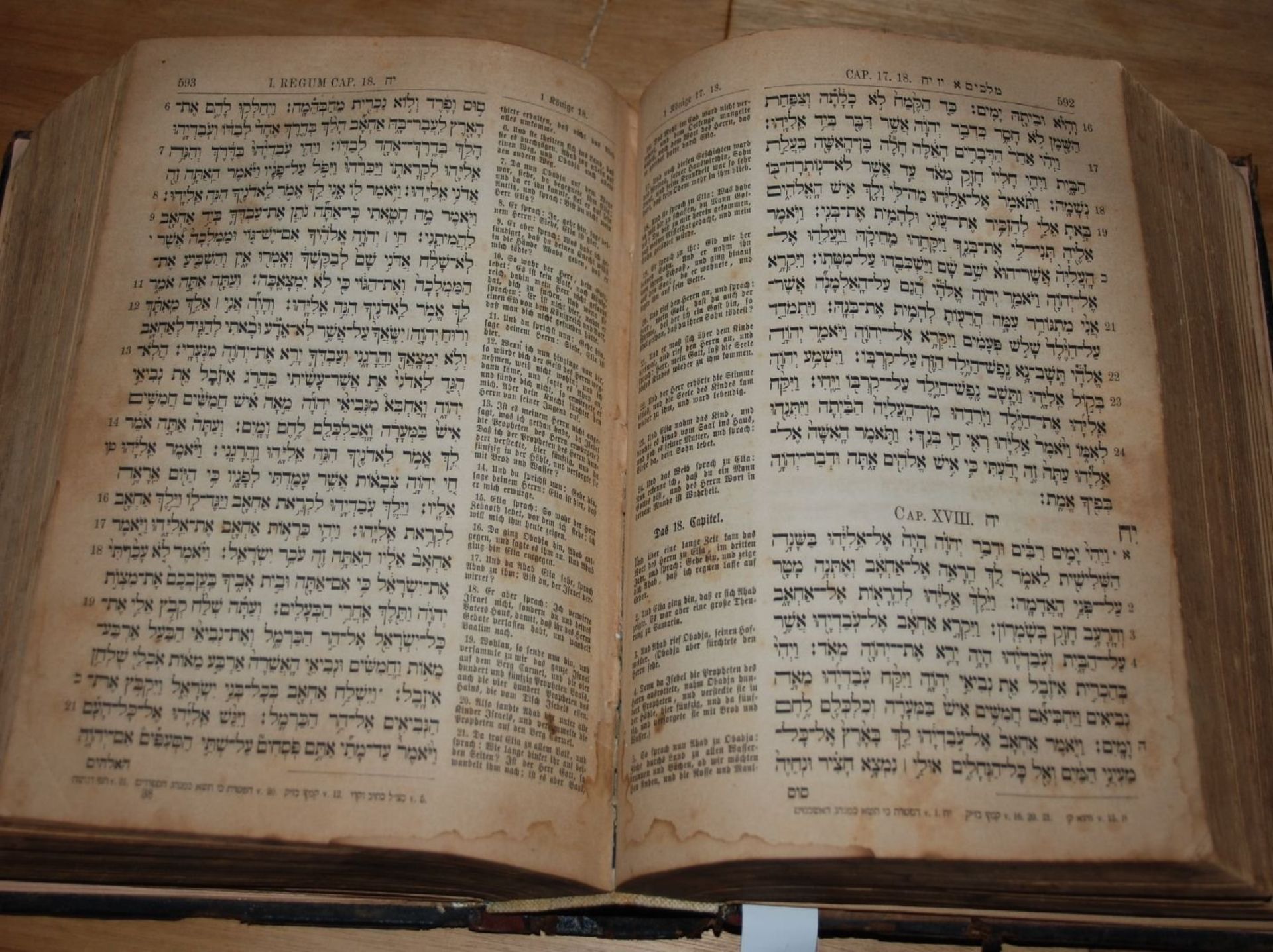 Die heiligen Schriften des Altes Testamentes in hebräisch und deutsch, Wien 1872, Einband Alters- - Bild 6 aus 8