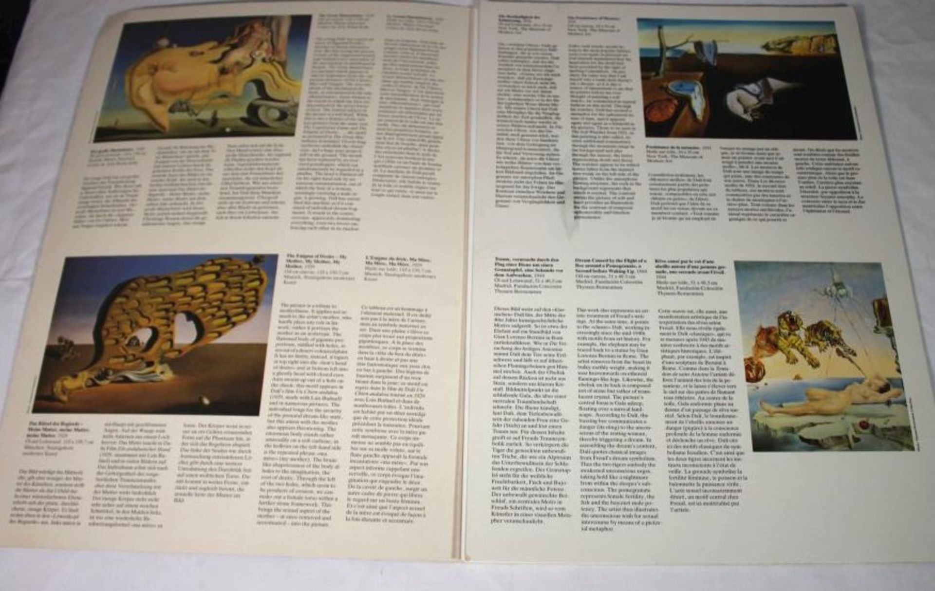 Dali - 6 Posters, Taschen-Posterbook, 5 Blätter vorhanden.- - -22.61 % buyer's premium on the hammer - Bild 2 aus 3