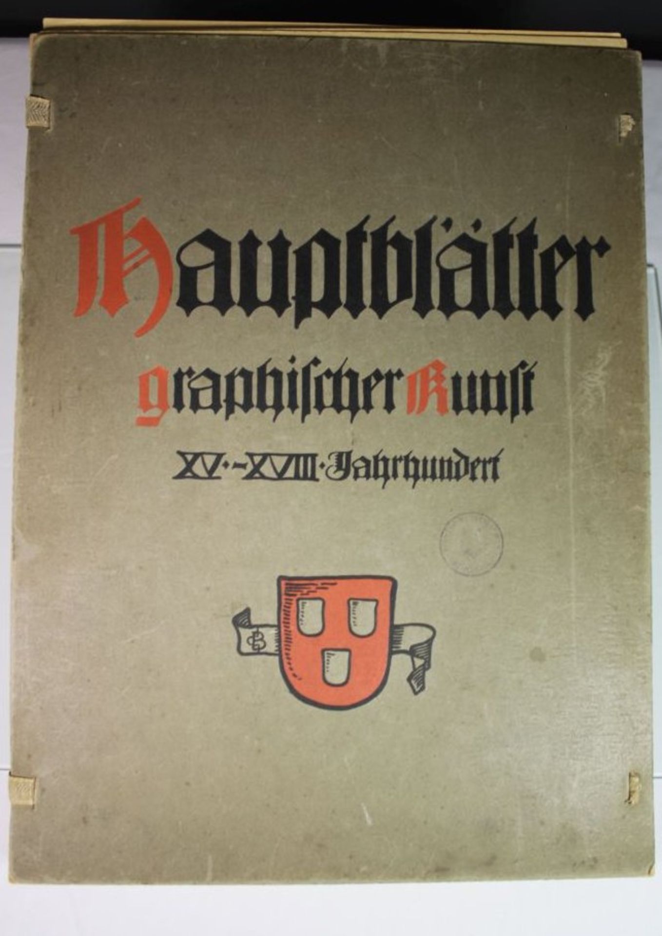 Mappenwerk, Hauptblätter der graphischen Kunst, ca. 100 Blätter- - -22.61 % buyer's premium on the