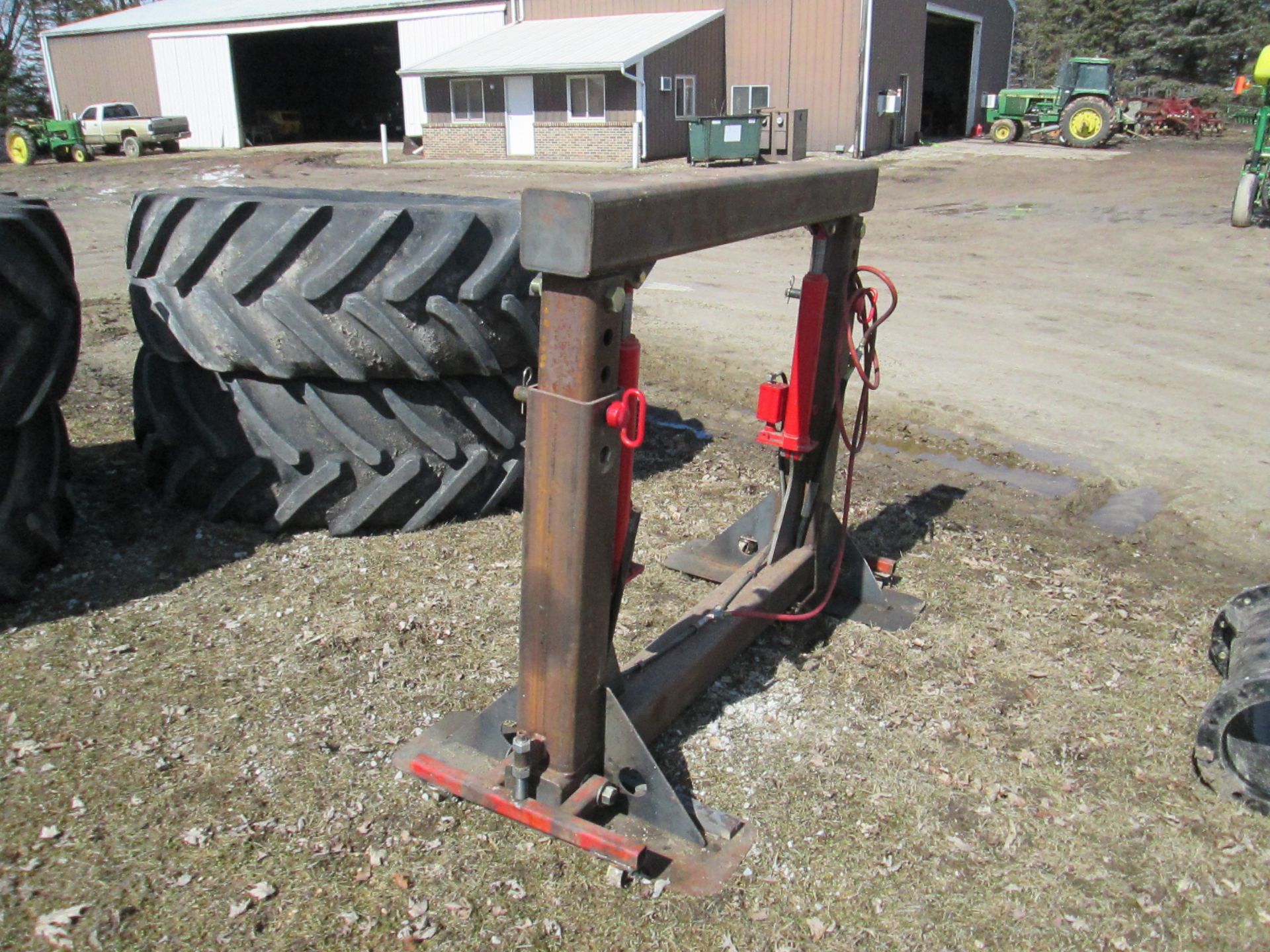 SPRAYER JACK, AIR POWERED