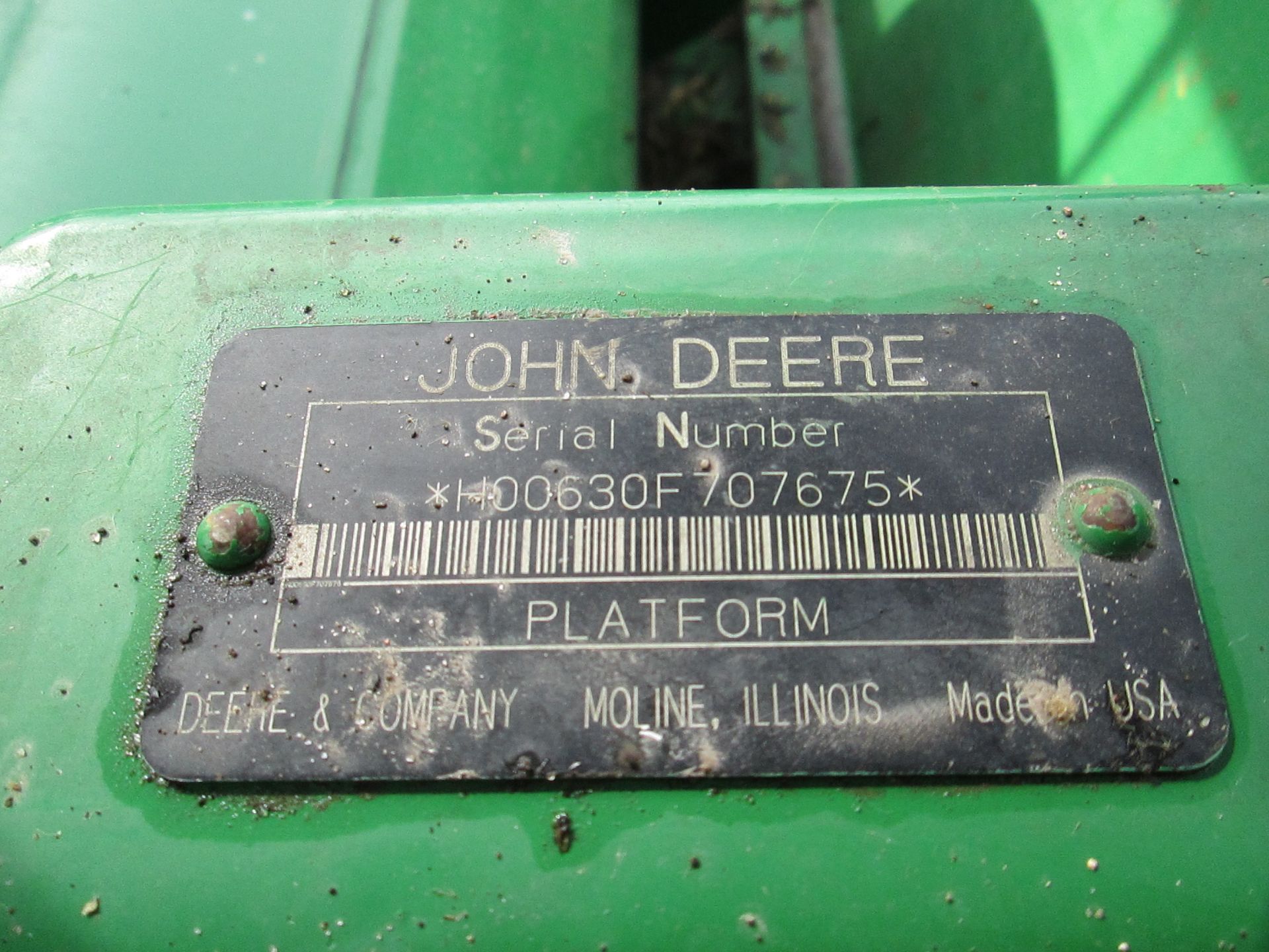 ’04 JD 630 GRAIN HEAD, RECENT COMPLETE REBUILD - Image 11 of 11