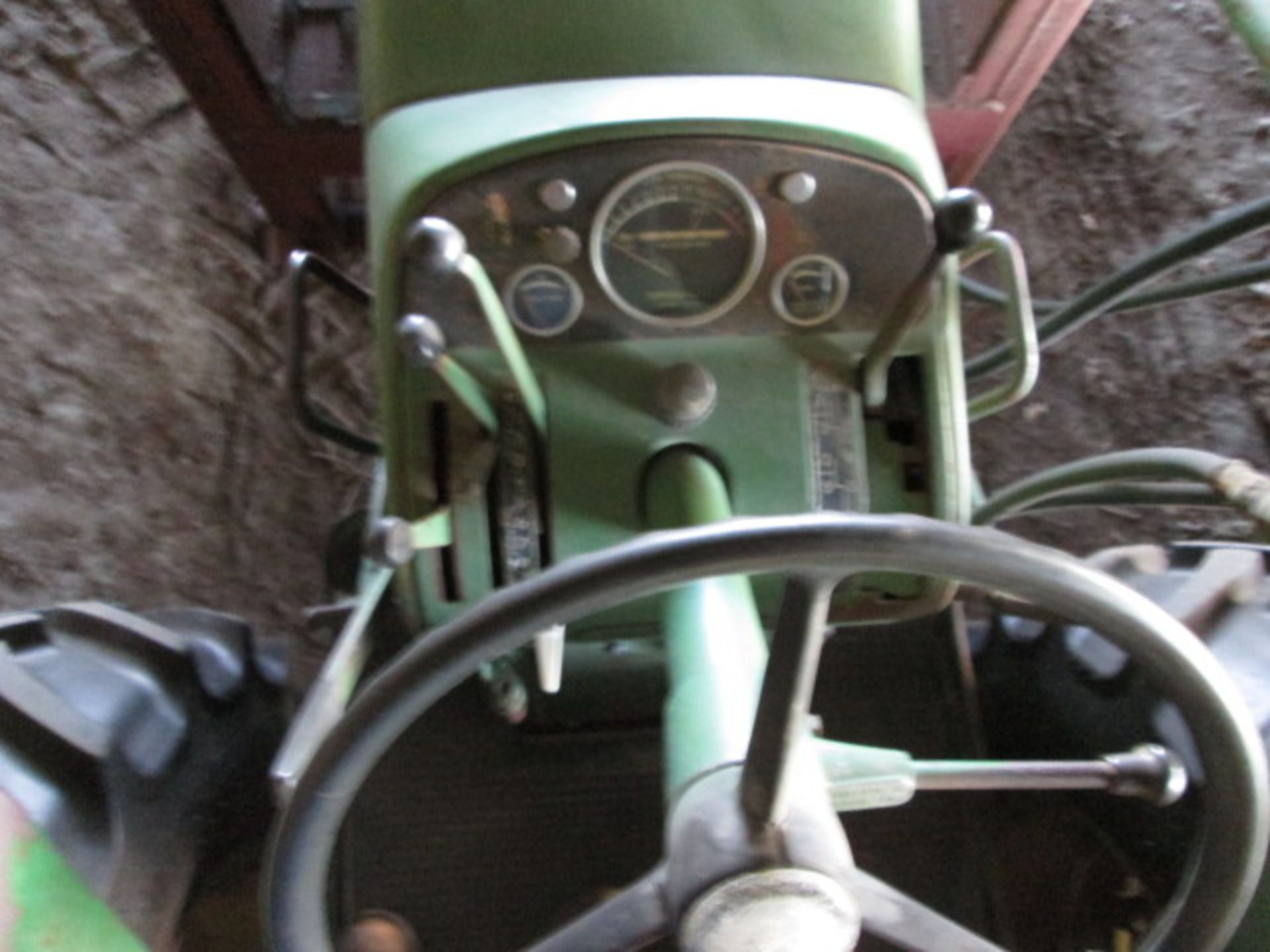 1963 JD 4010 DSL; W.F, DUAL HYDR; NEW 420/85R34 TIRES; BUSHHOG/STANHOIST LOADER, INDEPENDENT VALVE - Image 10 of 12