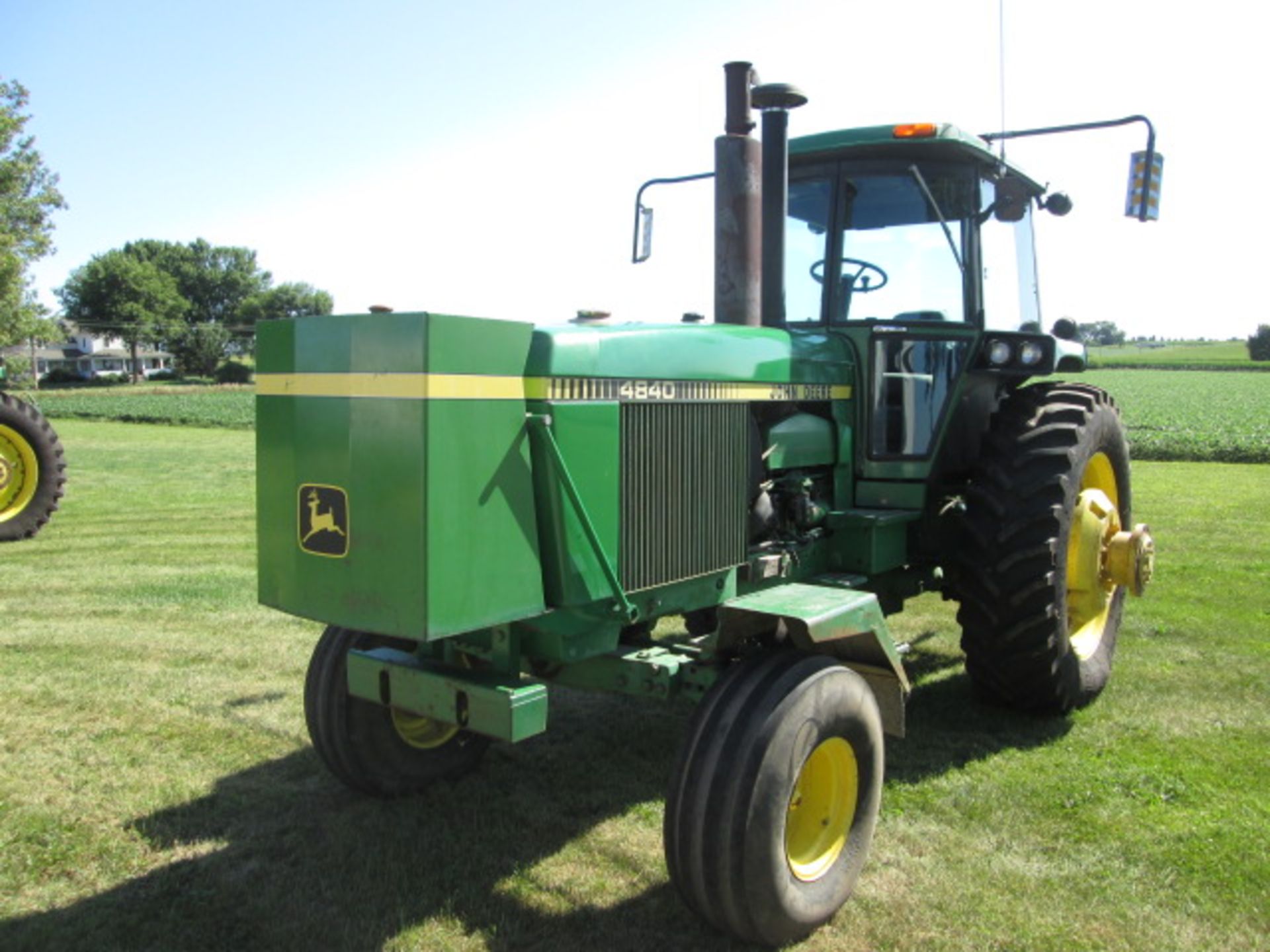 1982 JD 4840, CHA,3 HYDR, 480-80R/42 DUALS; 7561 HRS