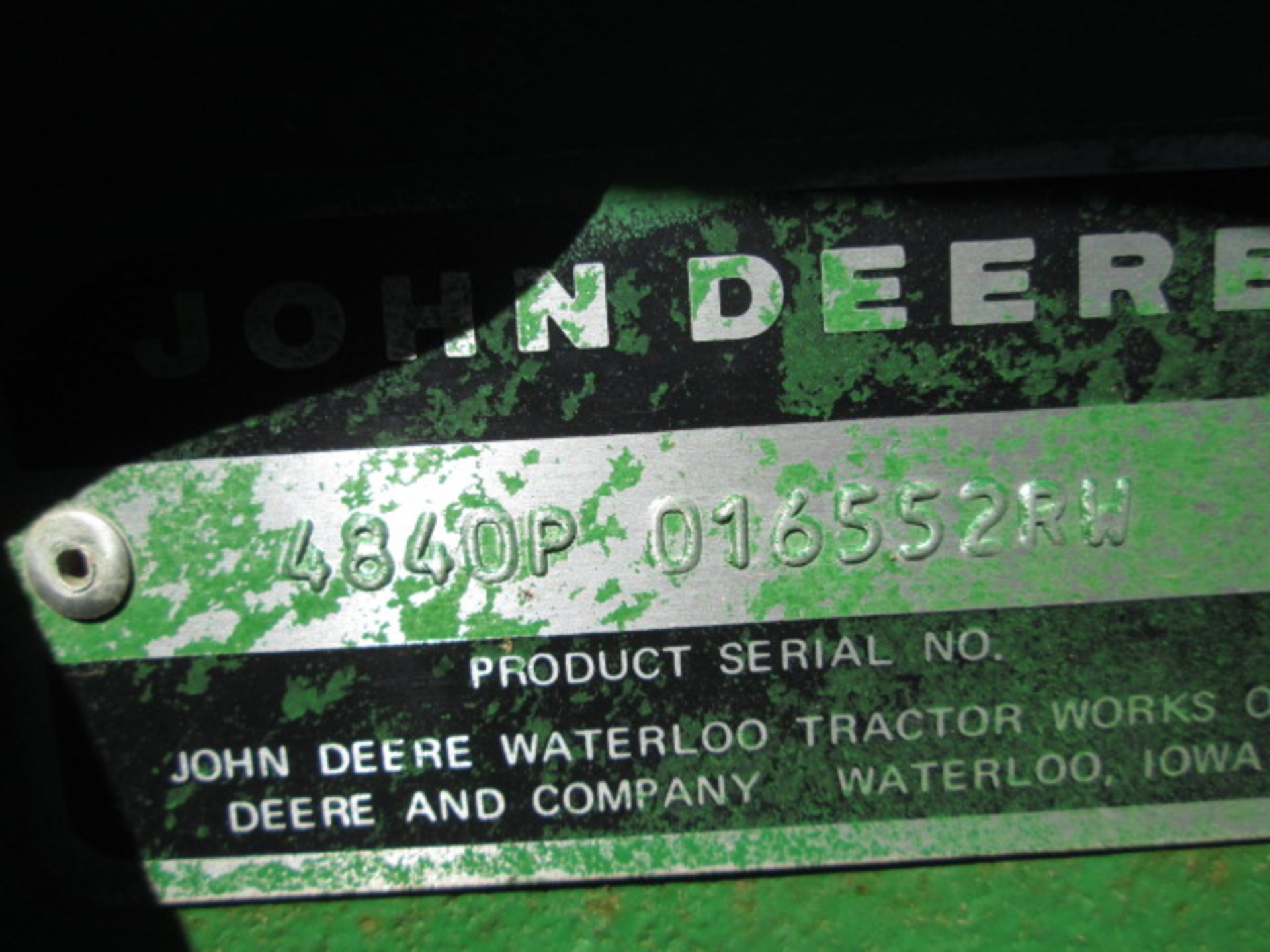 1982 JD 4840, CHA,3 HYDR, 480-80R/42 DUALS; 7561 HRS - Image 21 of 21