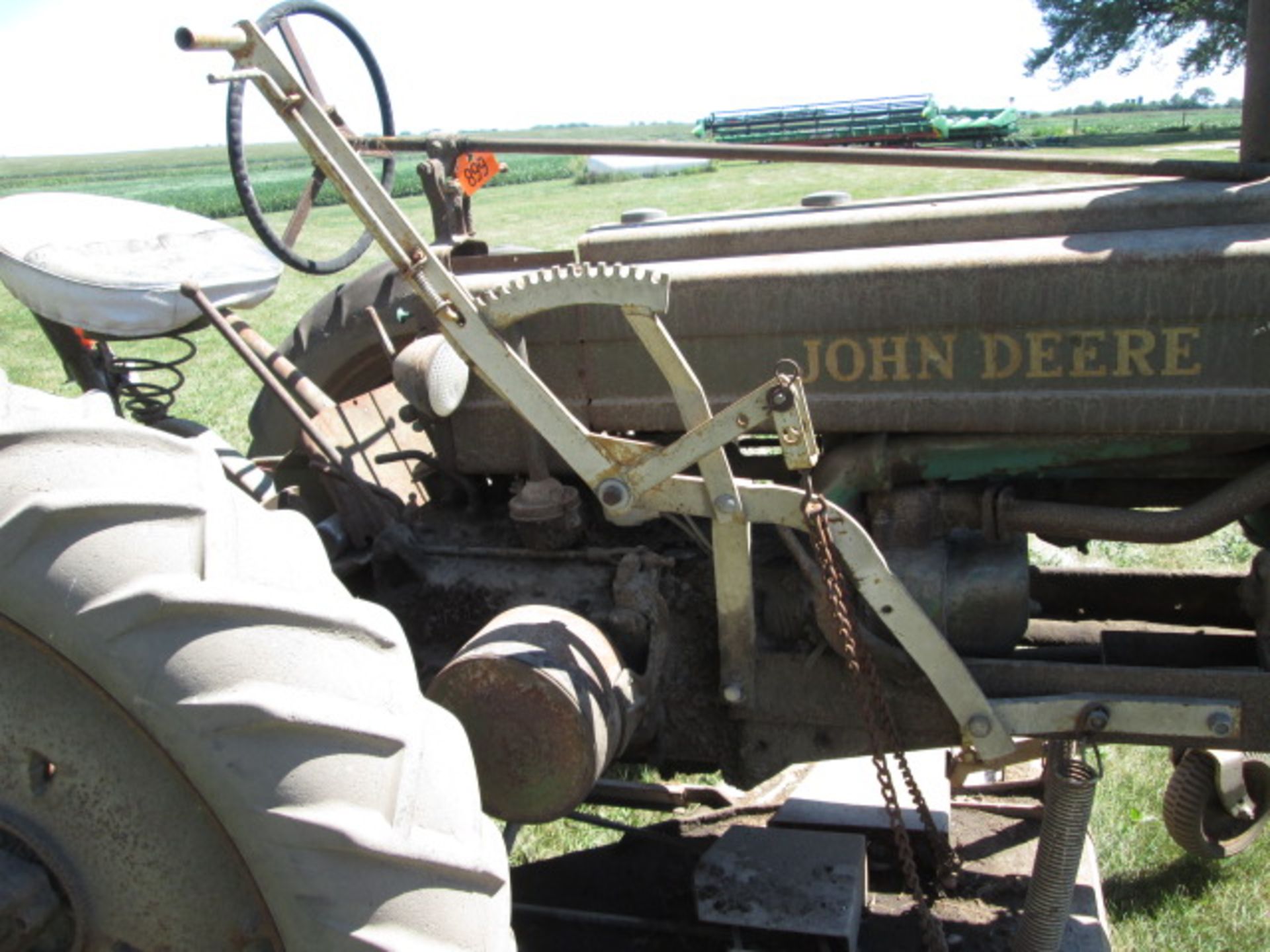 JD B SN 184506, NON RUNNING/ BELLY MOWER - Image 8 of 9