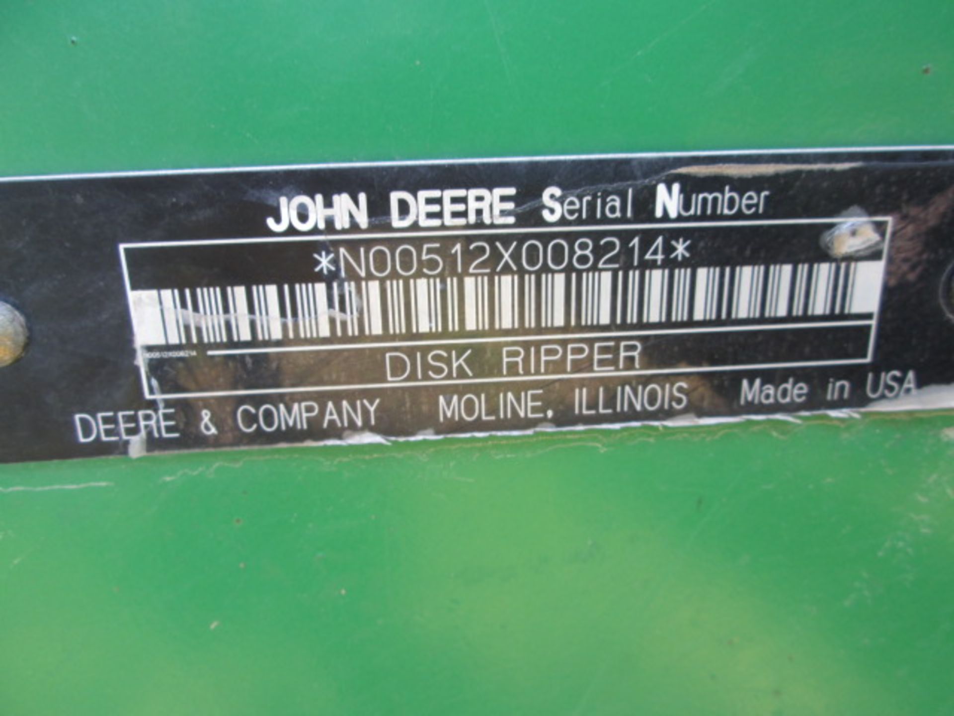 JOHN DEERE 512 5 SHANK DISC RIPPER - Image 13 of 13