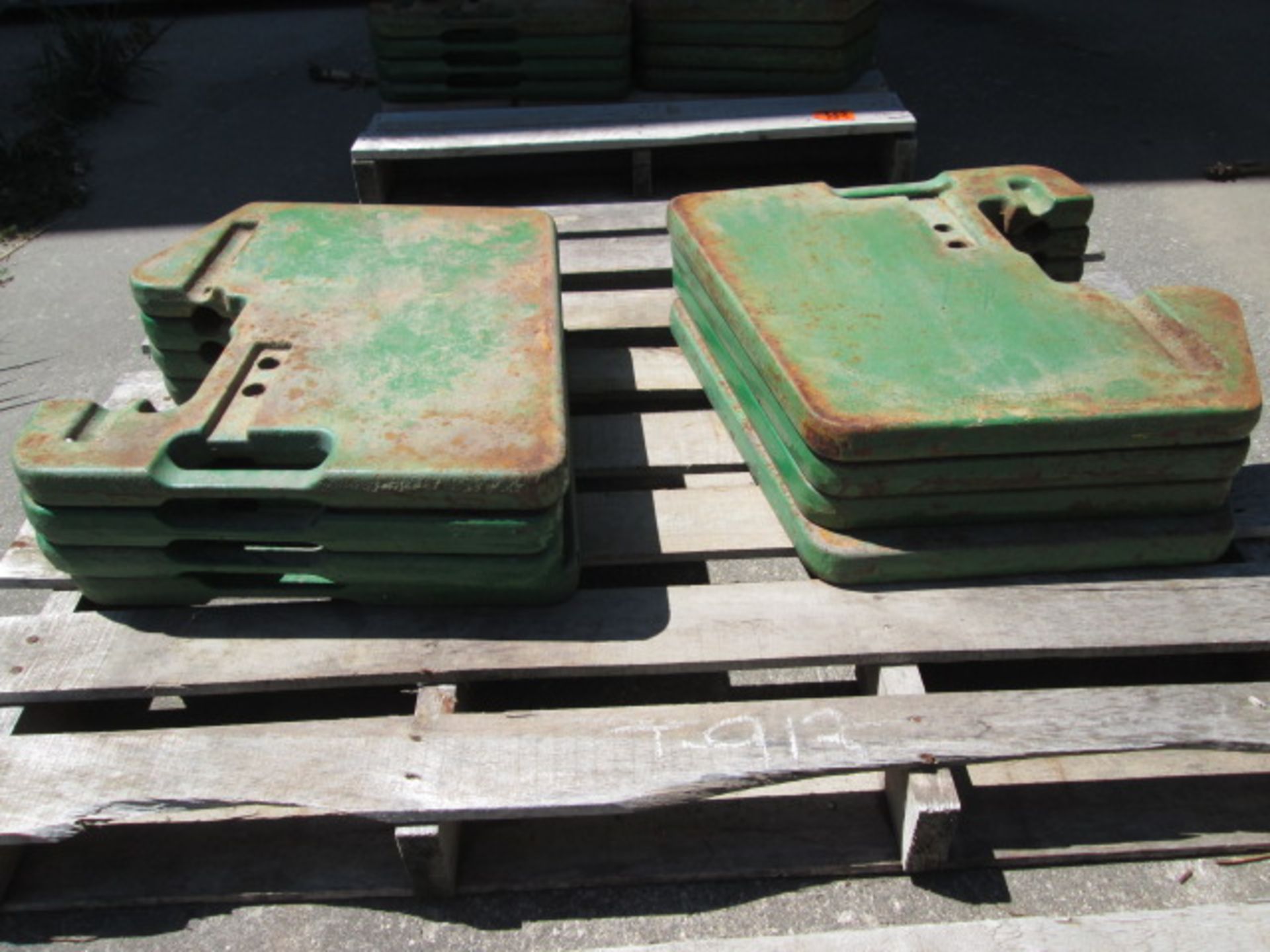 (8) JD FRONT WEIGHTS, SOLD 8xMONEY - Image 3 of 3