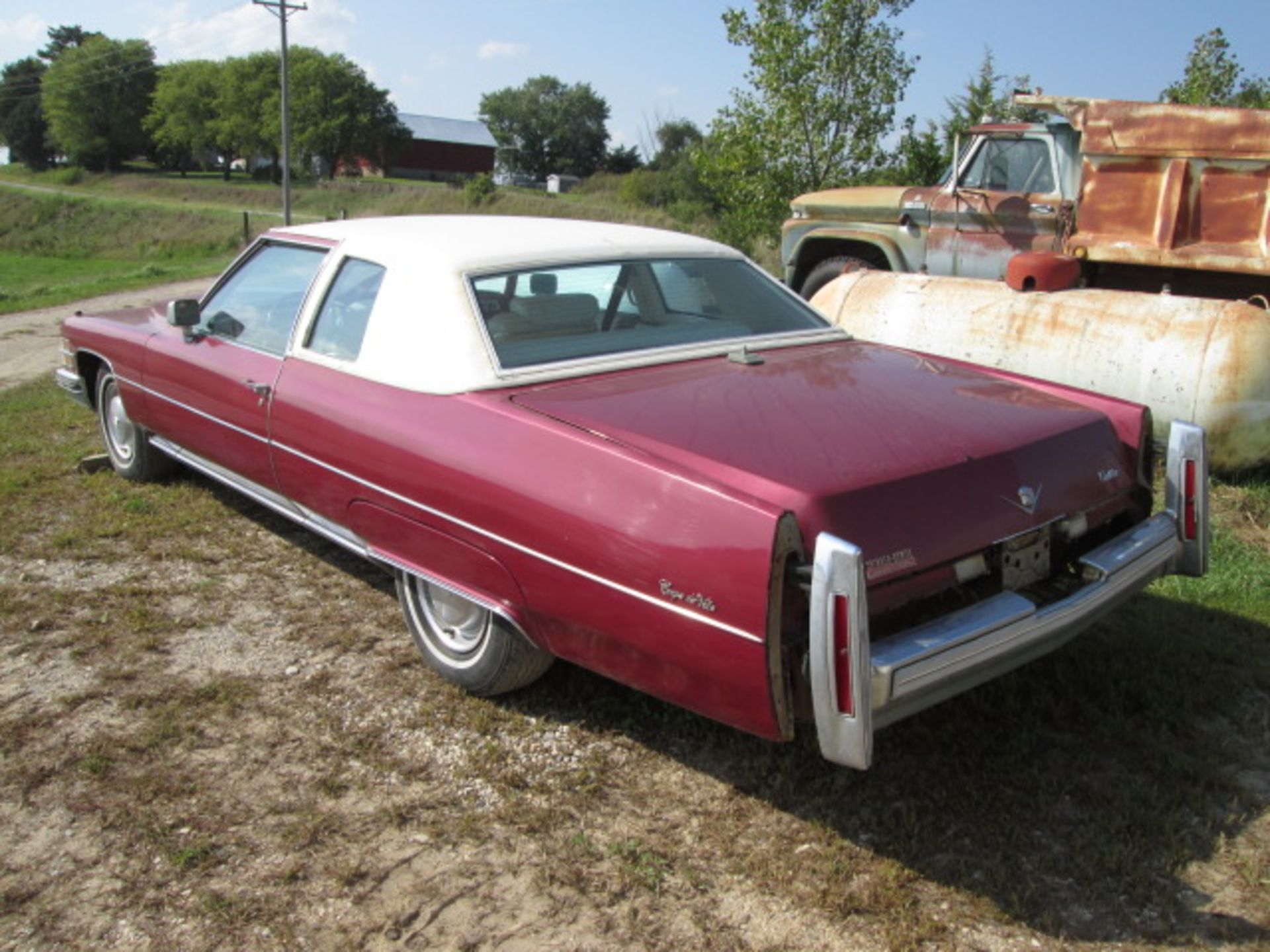 '74 CADILLAC COUPE DEVILLE, NON RUNNING - Image 4 of 15