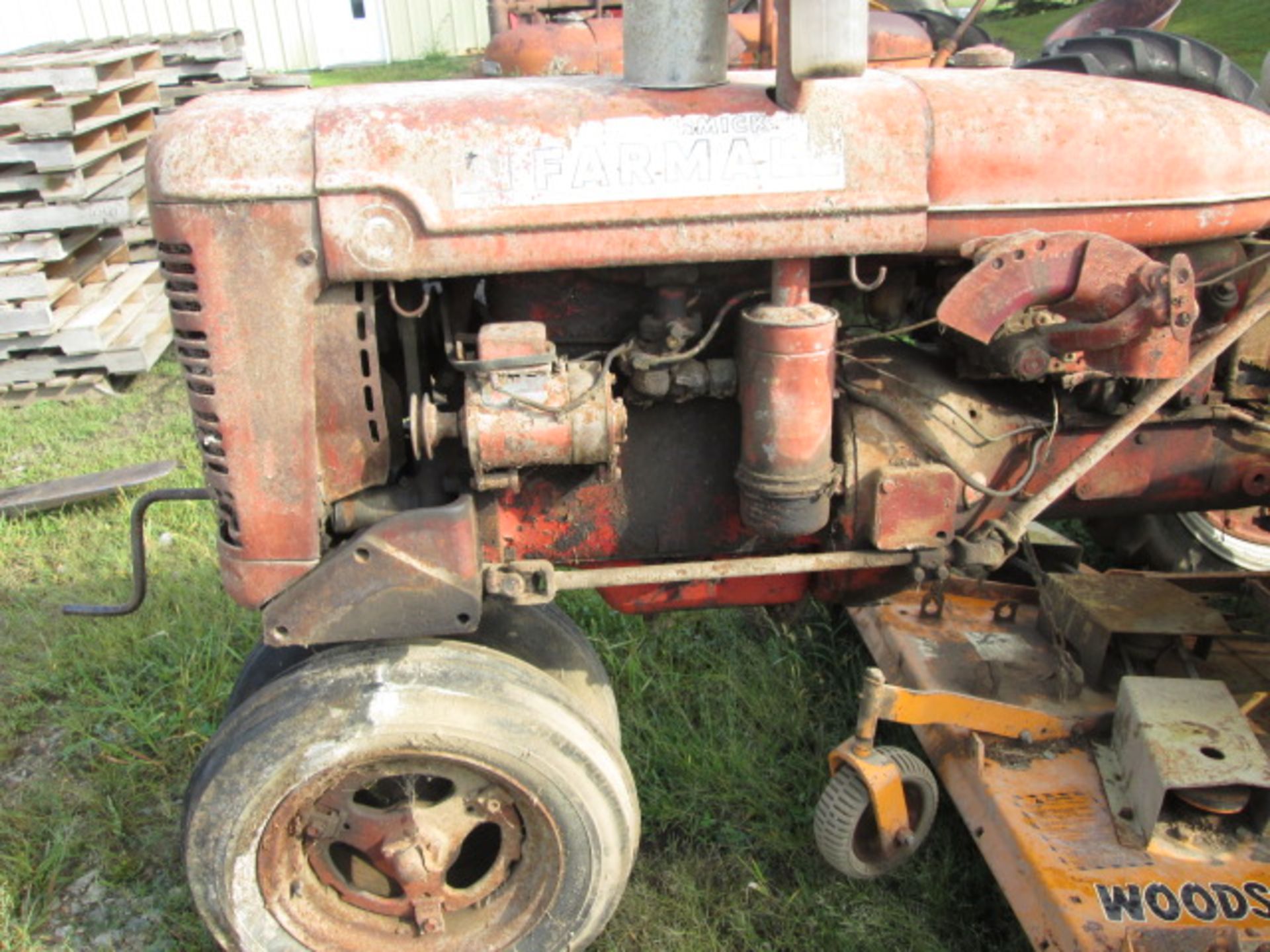 FARMALL C, SN-12206, WOODS 59 MOWER, NON-RUNNING - Image 8 of 10