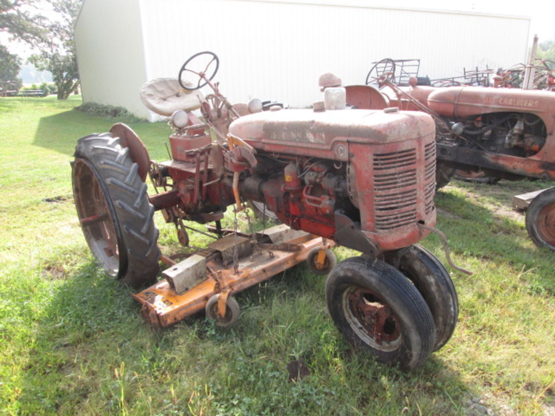 FARMALL C, SN-12206, WOODS 59 MOWER, NON-RUNNING - Image 2 of 10