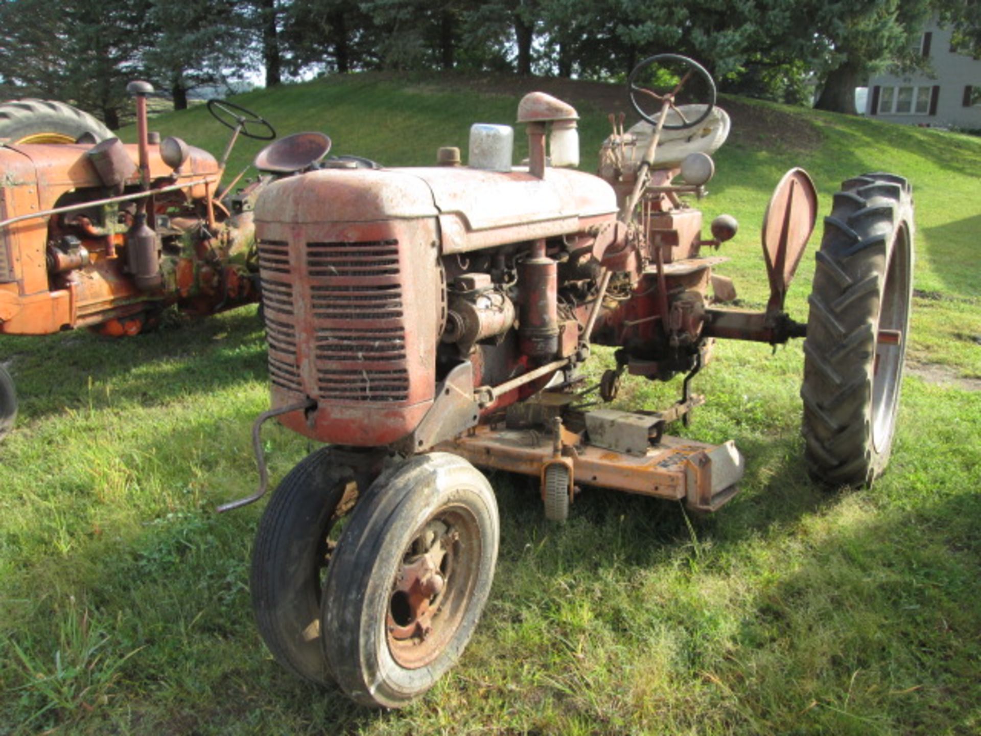 FARMALL C, SN-12206, WOODS 59 MOWER, NON-RUNNING