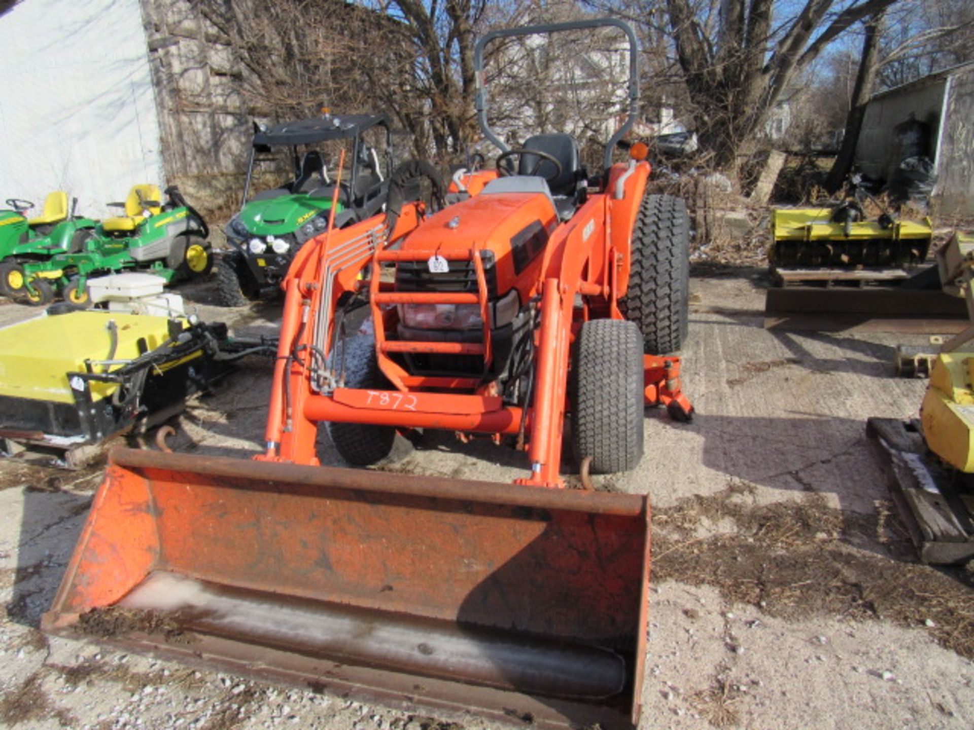 Kubota L-3830 w/ Loader & Deck