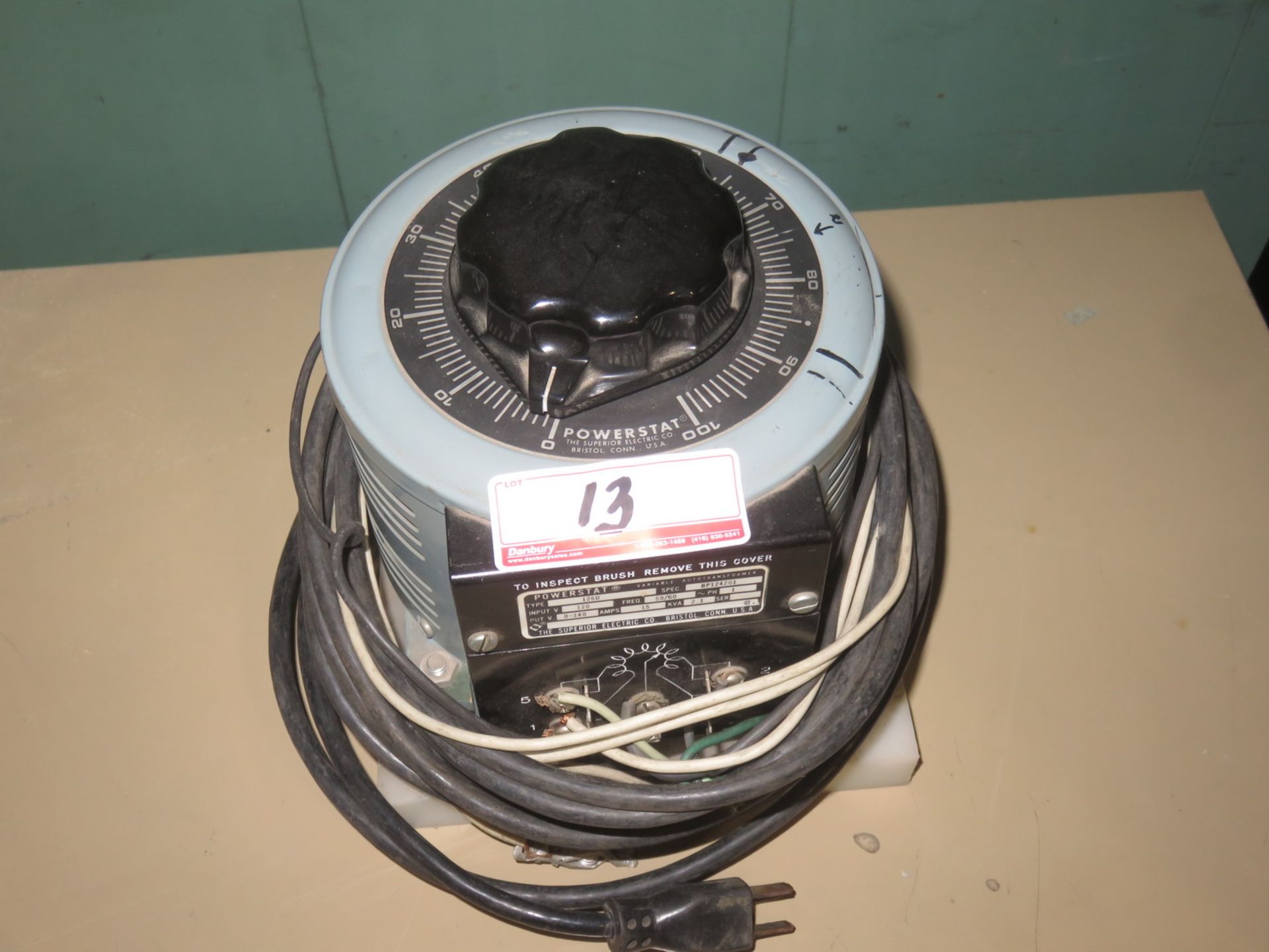 POWERSTAT 126U VARIABLE POWER SUPPLY