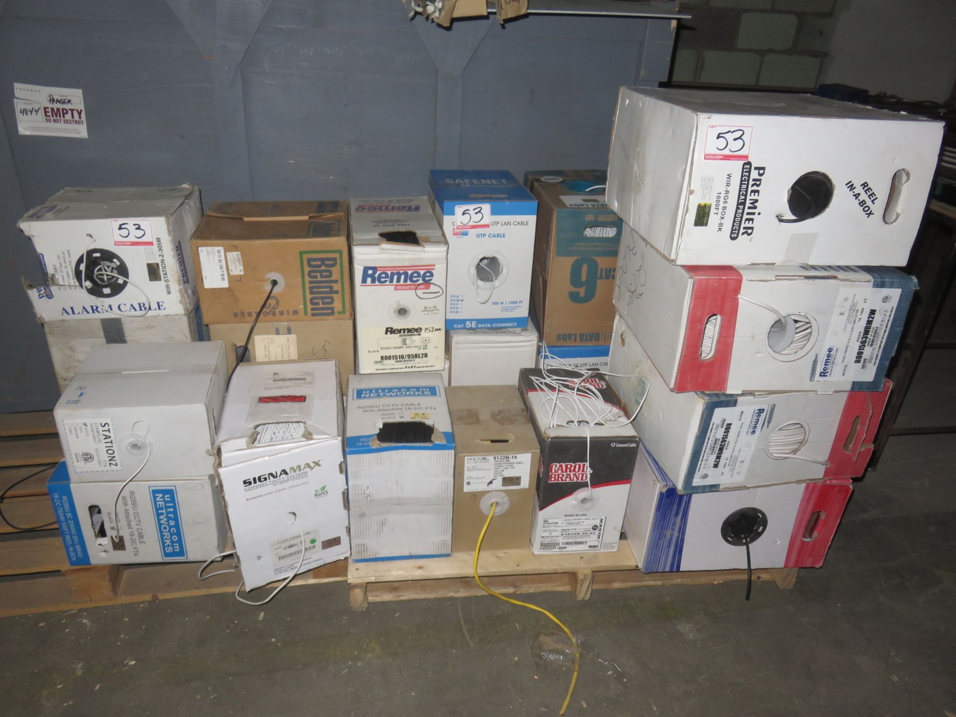 LOT - PREMIER, REMEE, ULTRACOM ASSTD COMMUNICATION WIRE