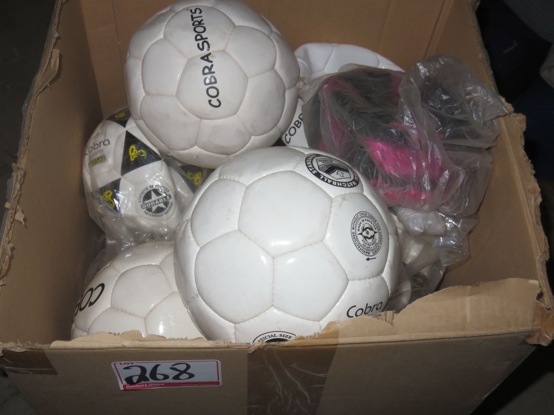 LOT - GENERAL ASSTD SOCCER BALLS (24 PCS)