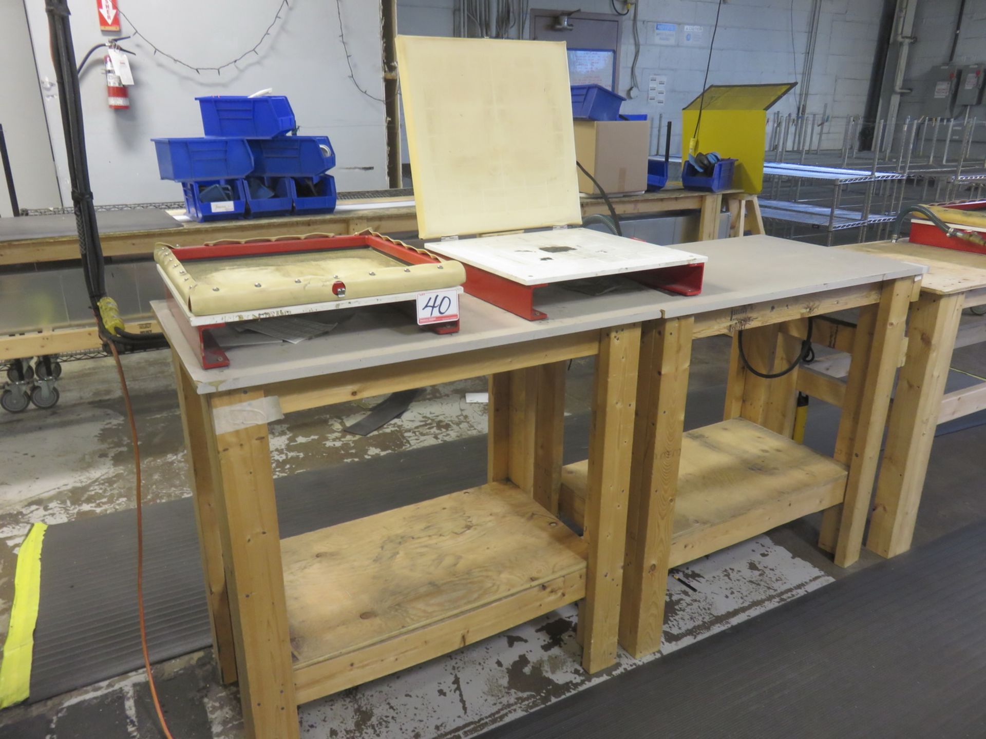 LOT - CUSTOM BUILT VACUUM FORMING SYSTEM C/O (4) FREEDOM FABRICATION & (2) CUSTOM TABLE TOP ORTHOTIC - Image 2 of 5