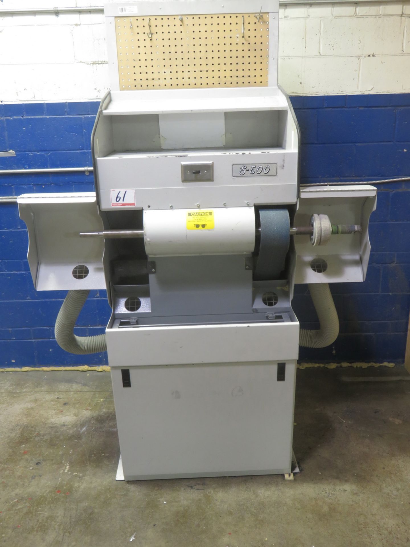 2012 LANDIS S-500 DUAL HEAD SHOE MACHINE GRINDERS C/W BUILT-IN DUST COLLECTOR, S/N 1915 (#G13)