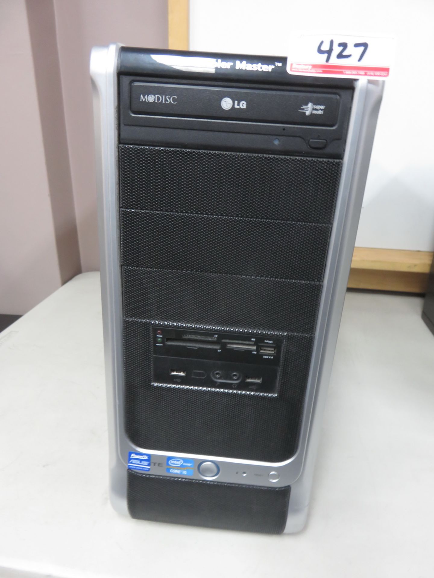 CUSTOM BUILT DESKTOP PC W/ INTEL CORE I5-2400 3.1GHZ PROCESSOR, 4GB RAM, 500GB HDD