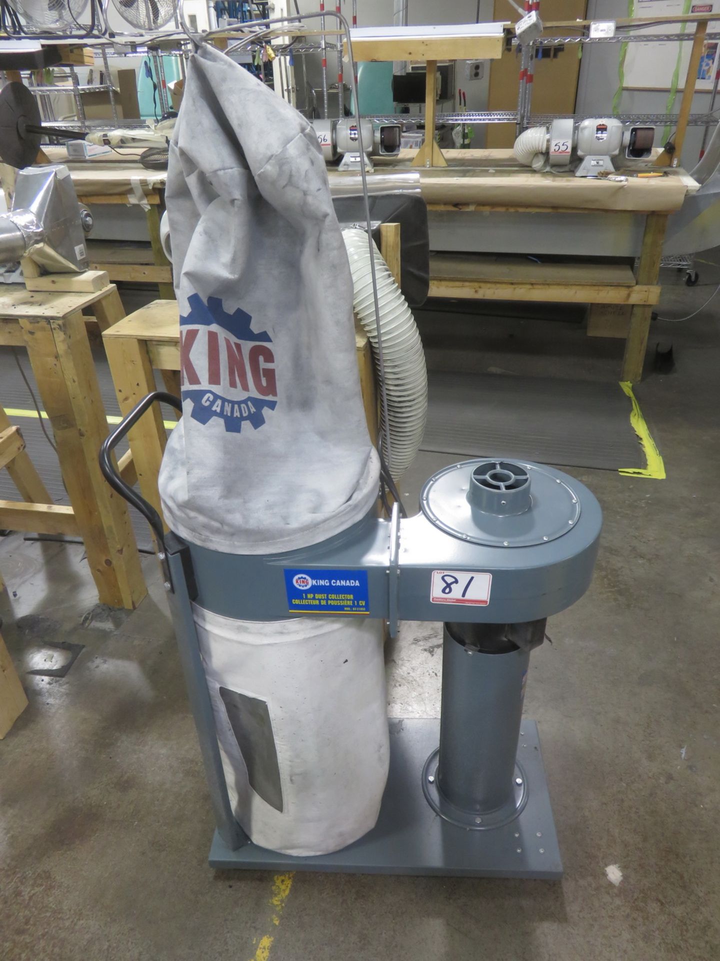 KING KC2105 1HP PORTABLE DUST COLLECTOR (110V)