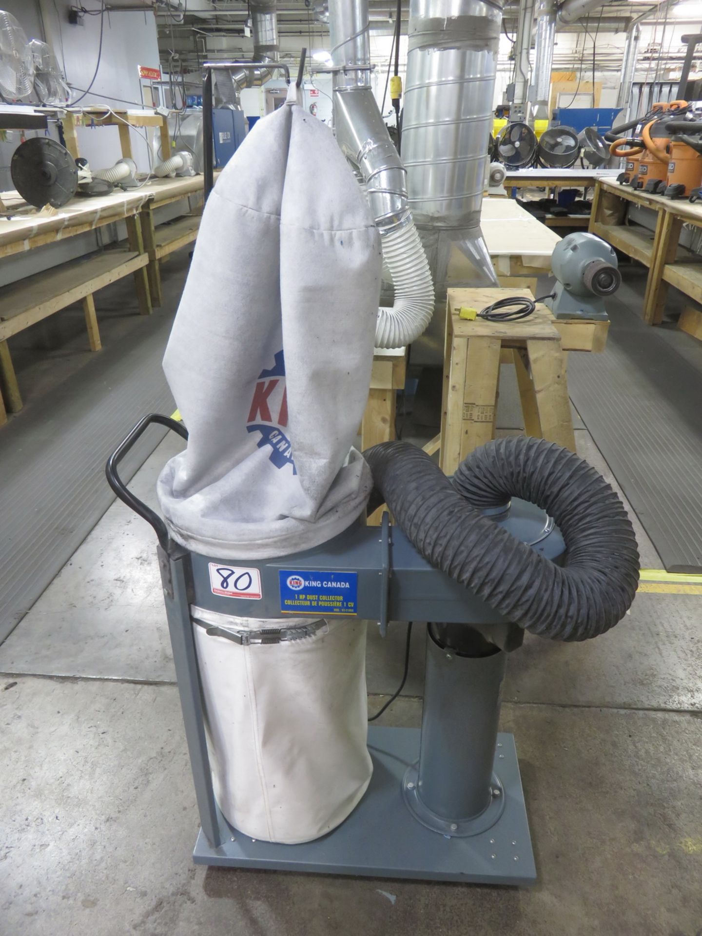 KING KC2105 1HP PORTABLE DUST COLLECTOR (110V)