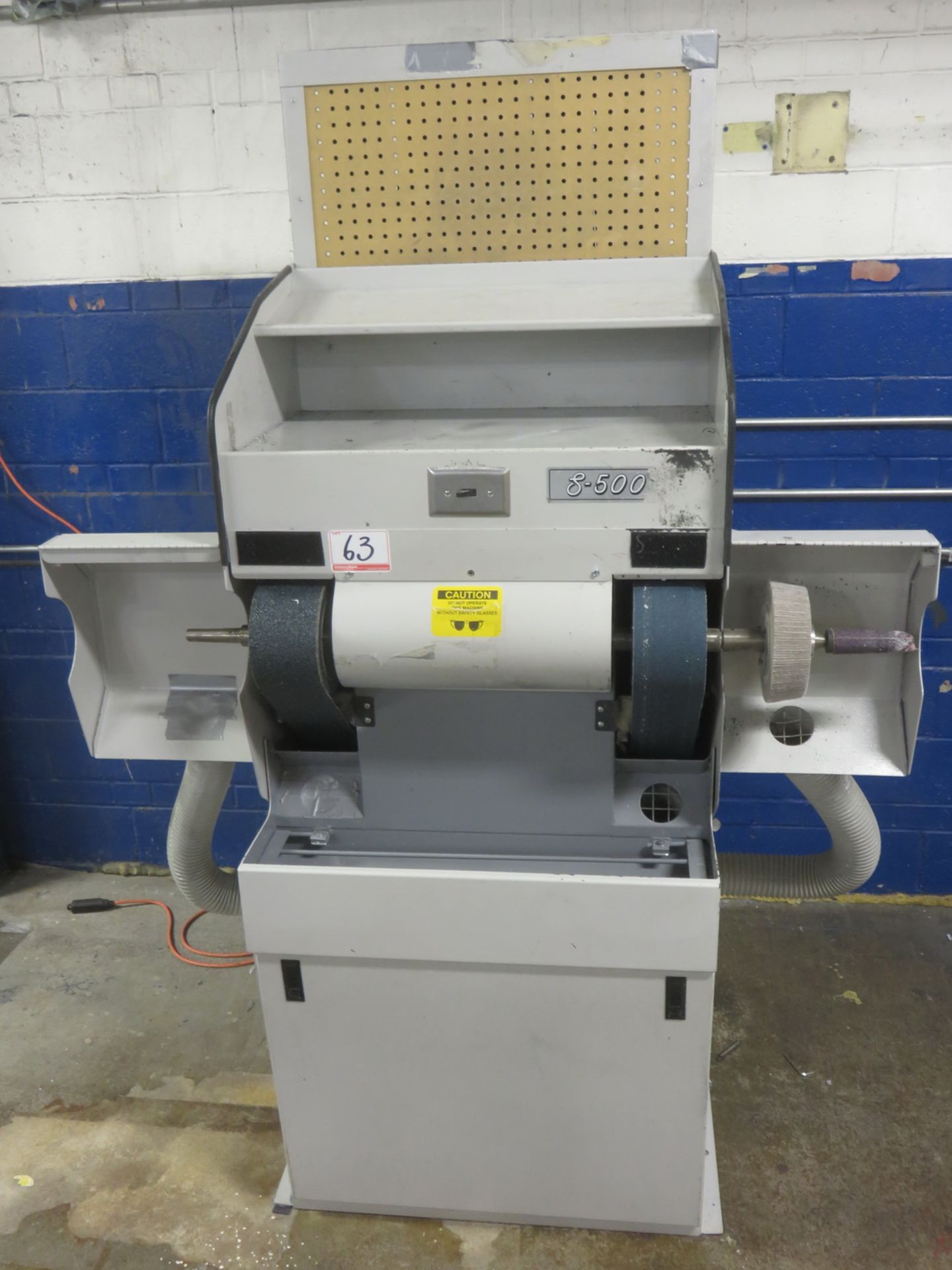 2012 LANDIS S-500 DUAL HEAD SHOE MACHINE GRINDERS C/W BUILT-IN DUST COLLECTOR, S/N 1888 (#G11)